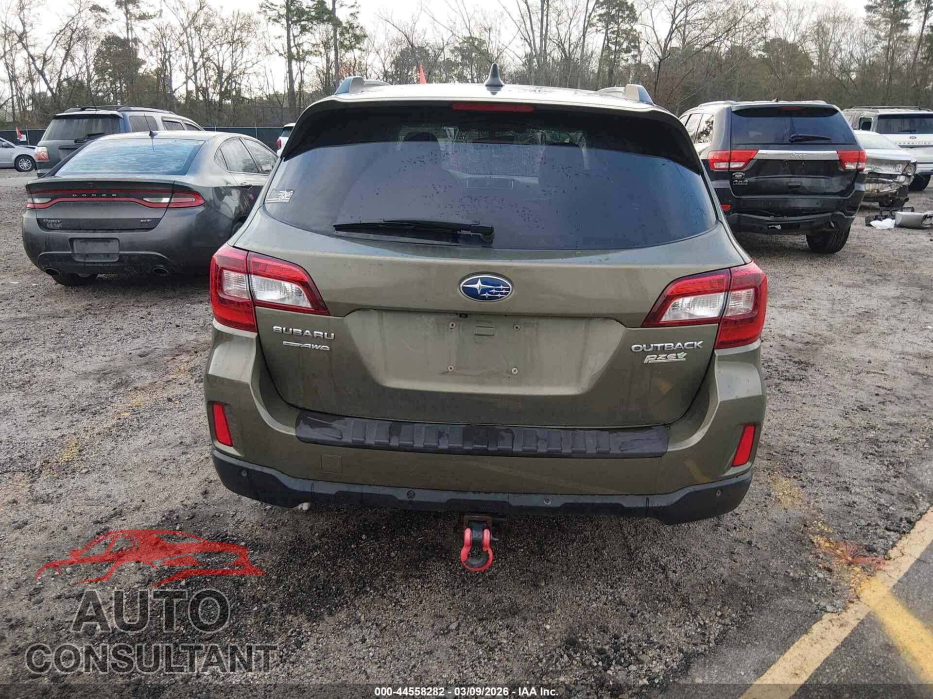 SUBARU OUTBACK 2017 - 4S4BSATC8H3365708