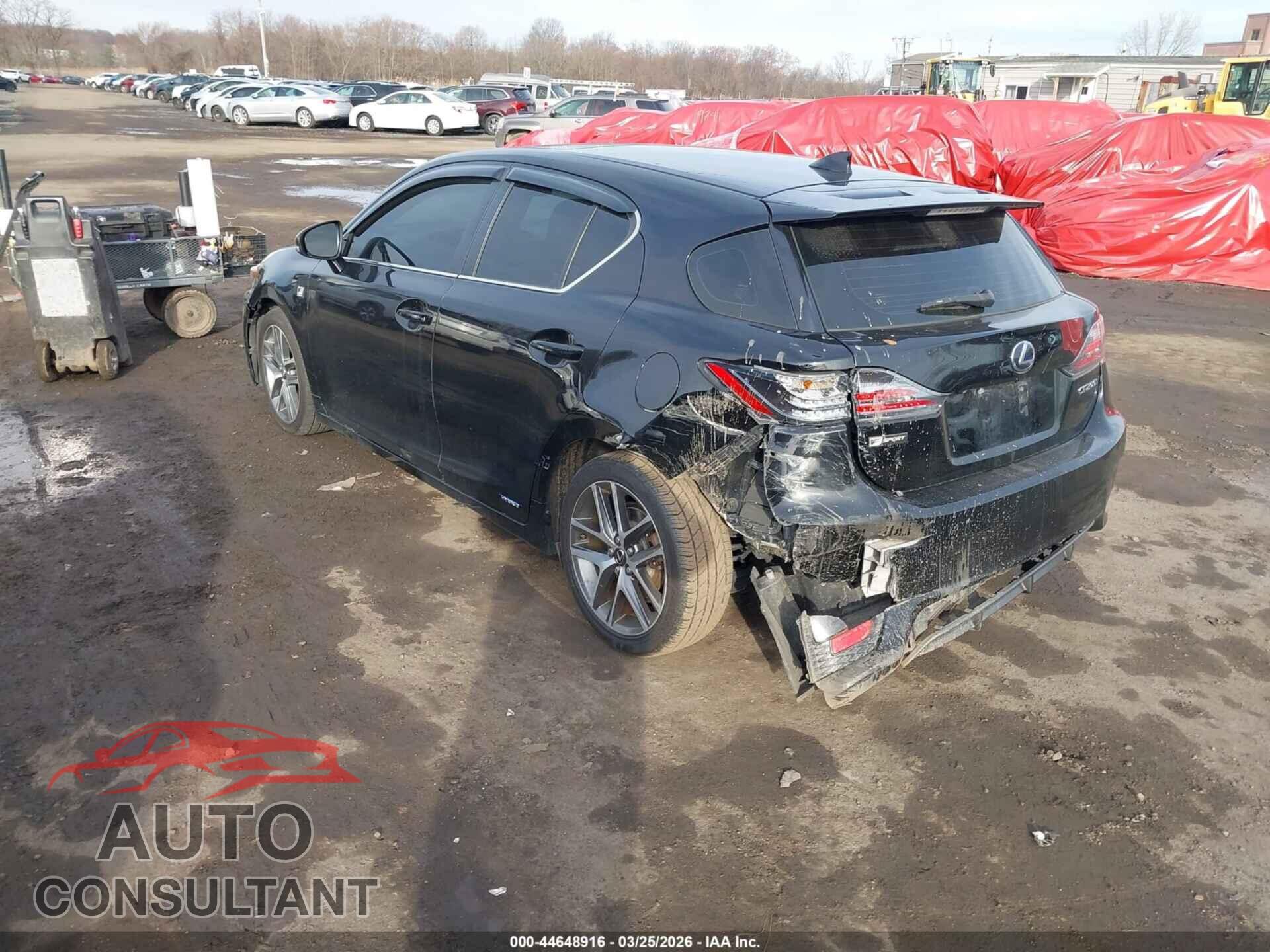 LEXUS CT 200H 2015 - JTHKD5BH1F2221132
