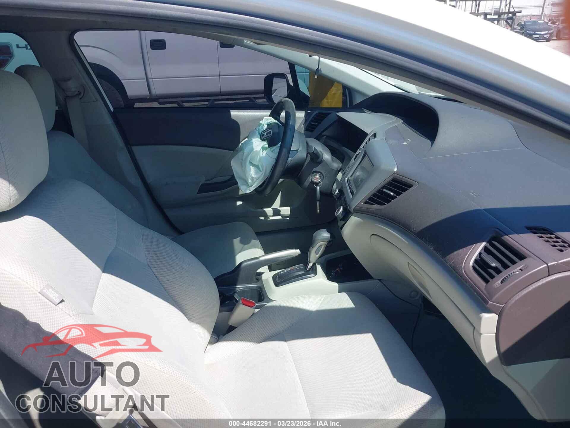 HONDA CIVIC 2012 - 19XFB2F50CE348301