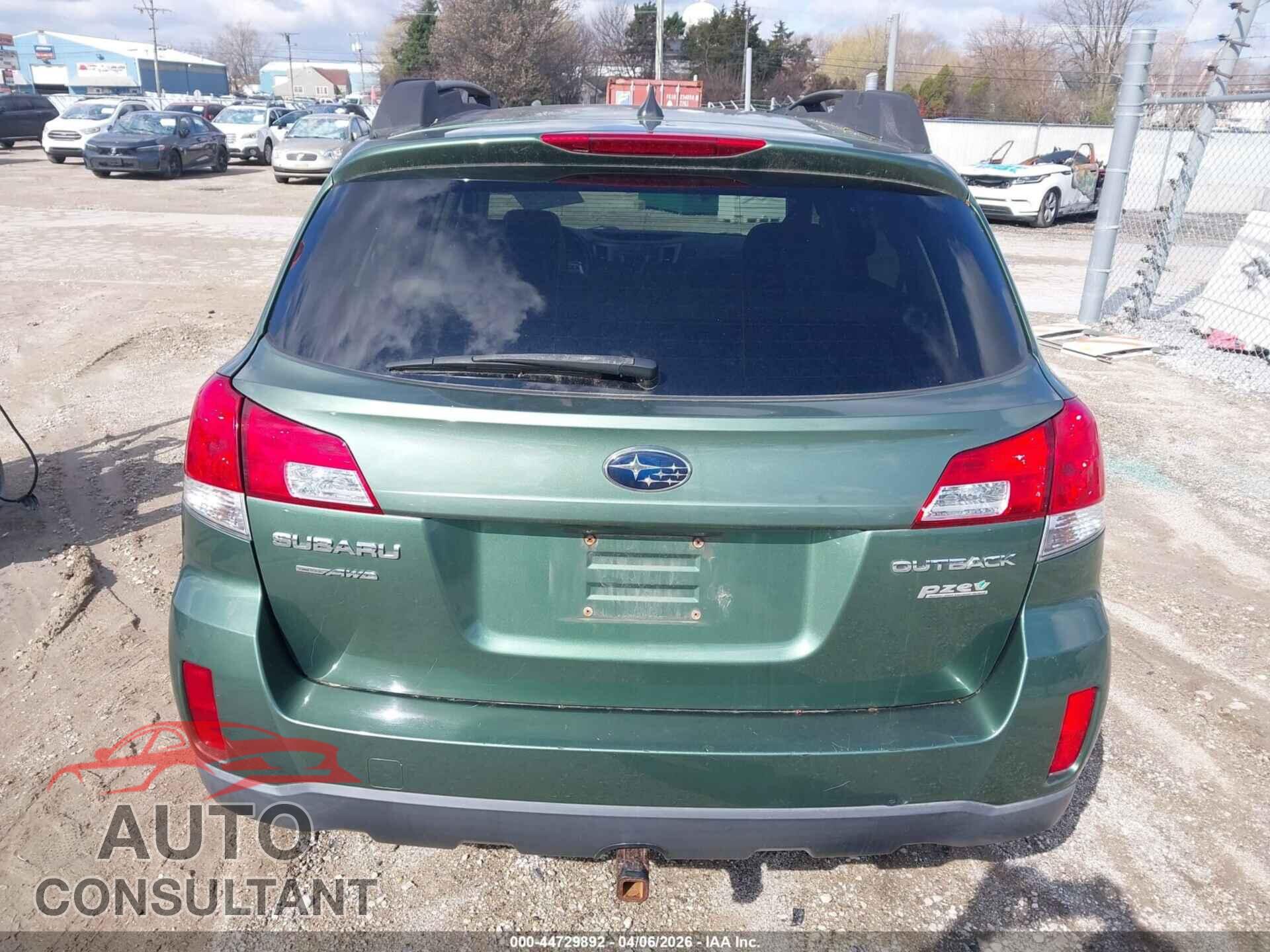 SUBARU OUTBACK 2014 - 4S4BRBCC0E3270766