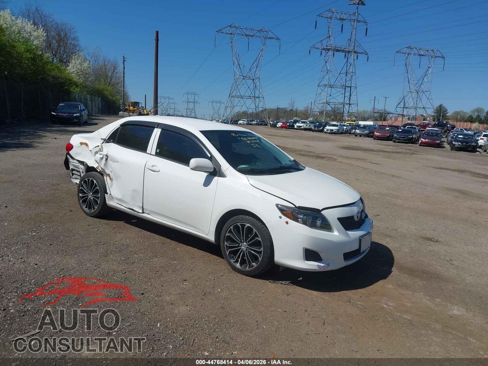 TOYOTA COROLLA 2010 - 2T1BU4EE9AC314407