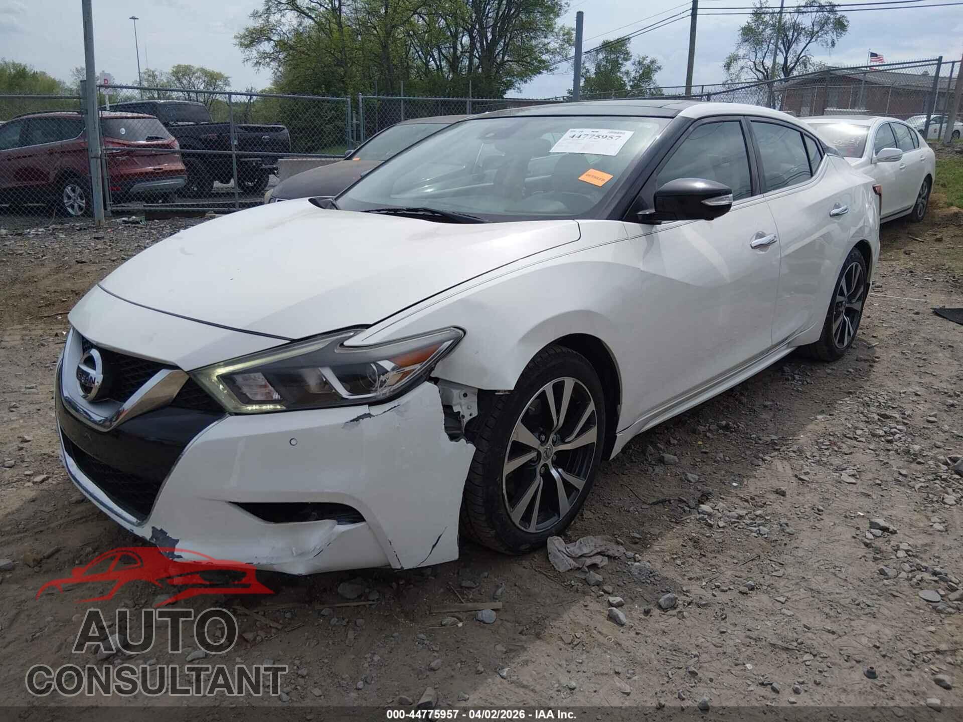 NISSAN MAXIMA 2017 - 1N4AA6AP9HC430237