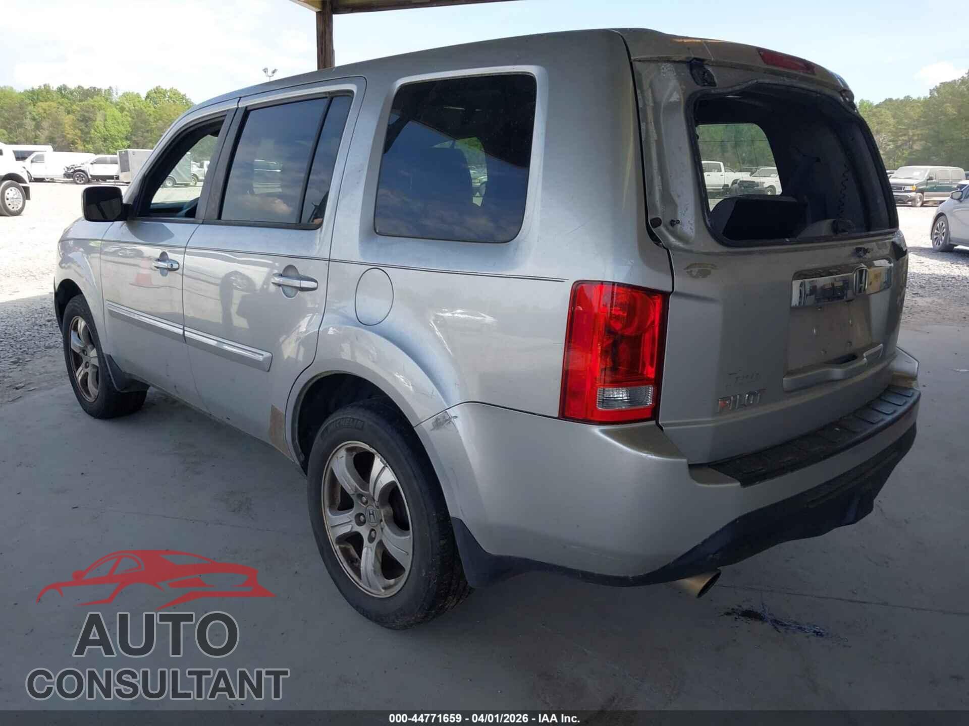 HONDA PILOT 2013 - 5FNYF3H55DB027186