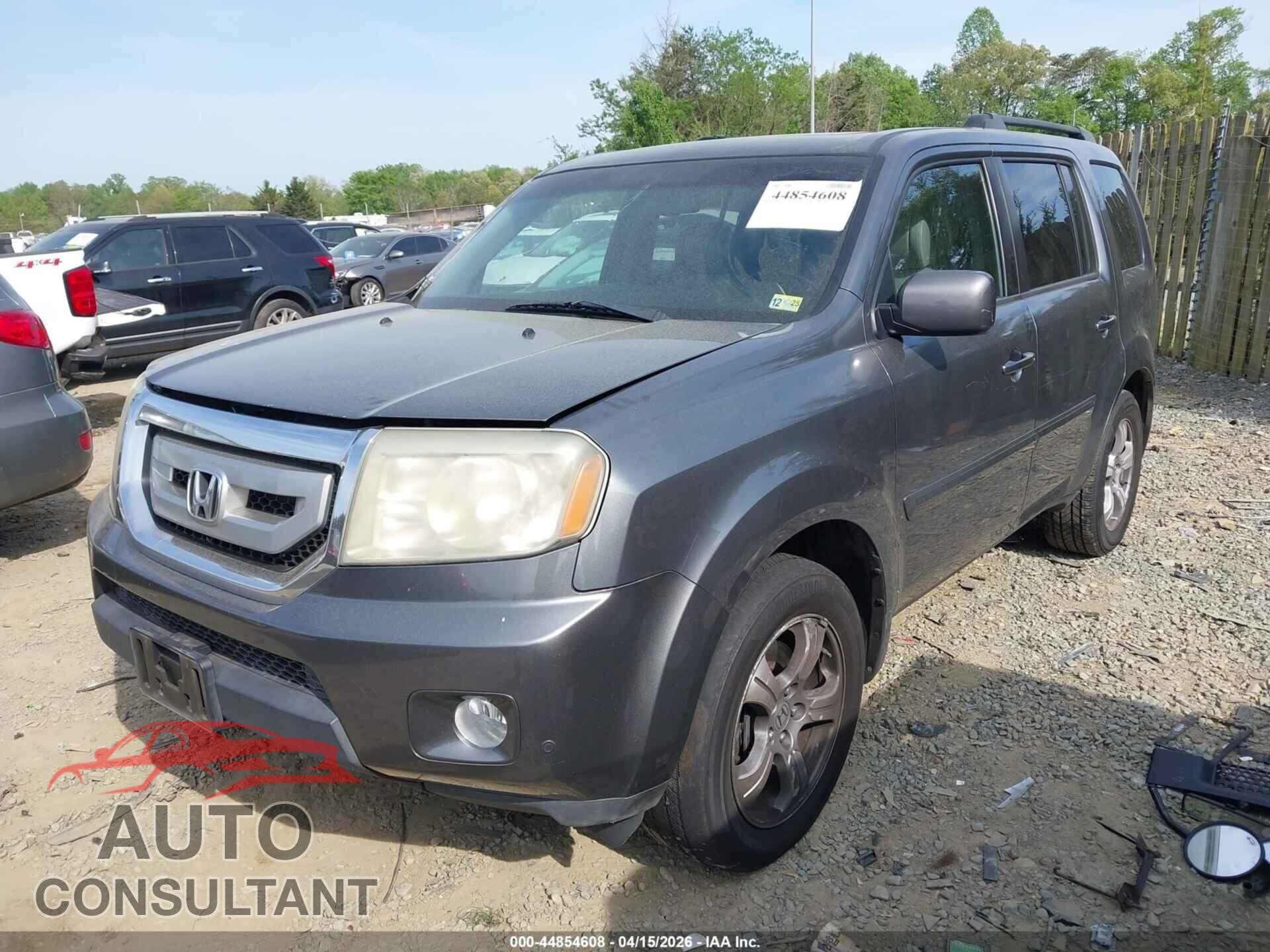 HONDA PILOT 2011 - 5FNYF4H60BB029875