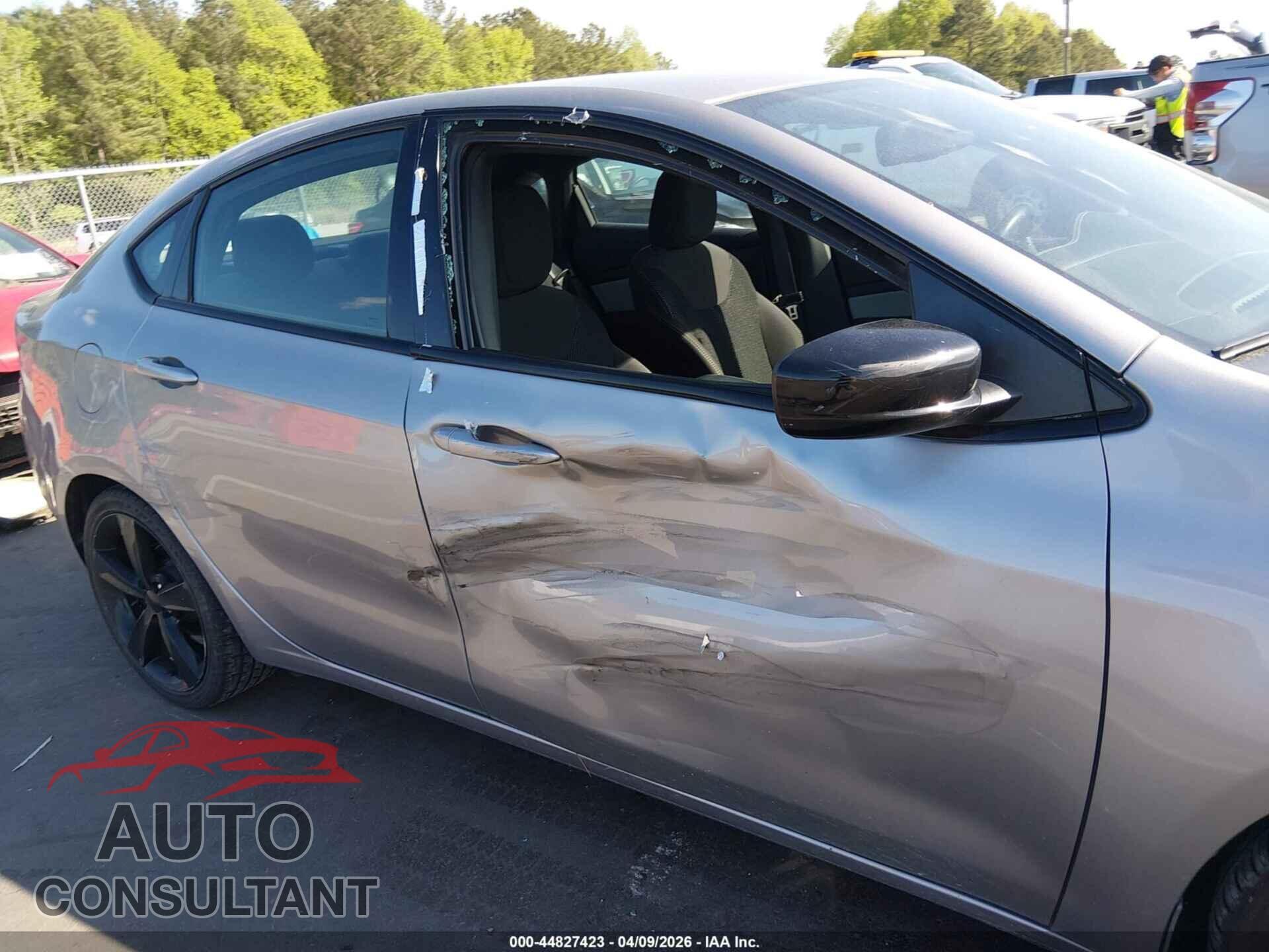 DODGE DART 2015 - 1C3CDFBB0FD275750