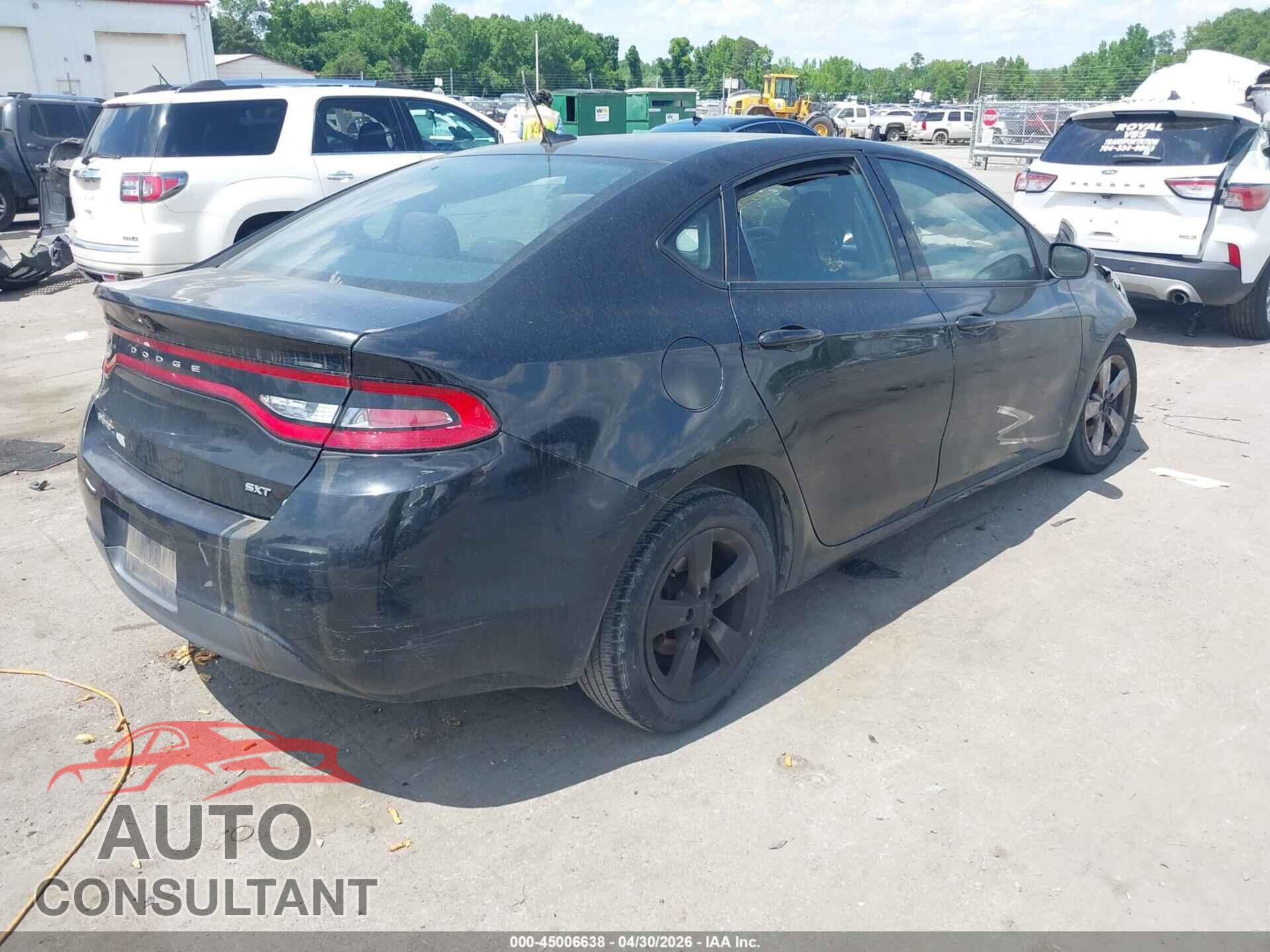 DODGE DART 2015 - 1C3CDFBB3FD193642