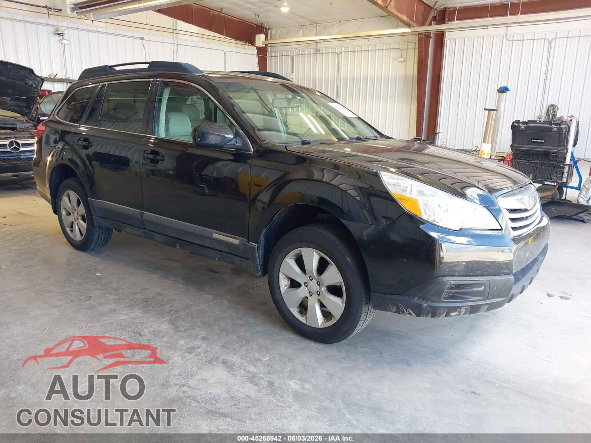 SUBARU OUTBACK 2012 - 4S4BRBCC7C3206480