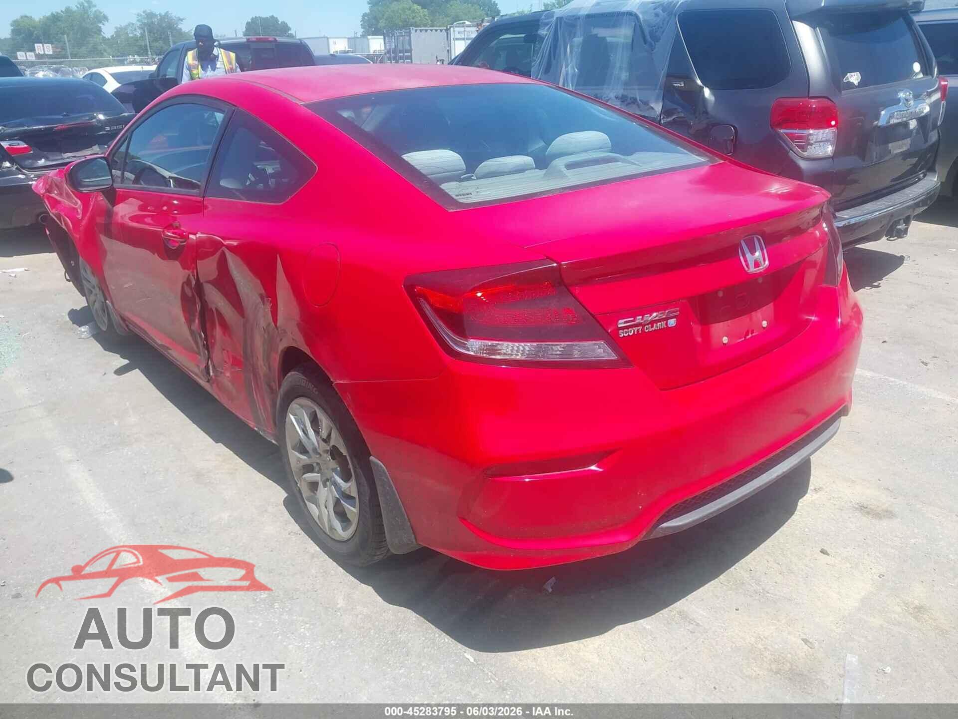 HONDA CIVIC 2014 - 2HGFG3B51EH522124
