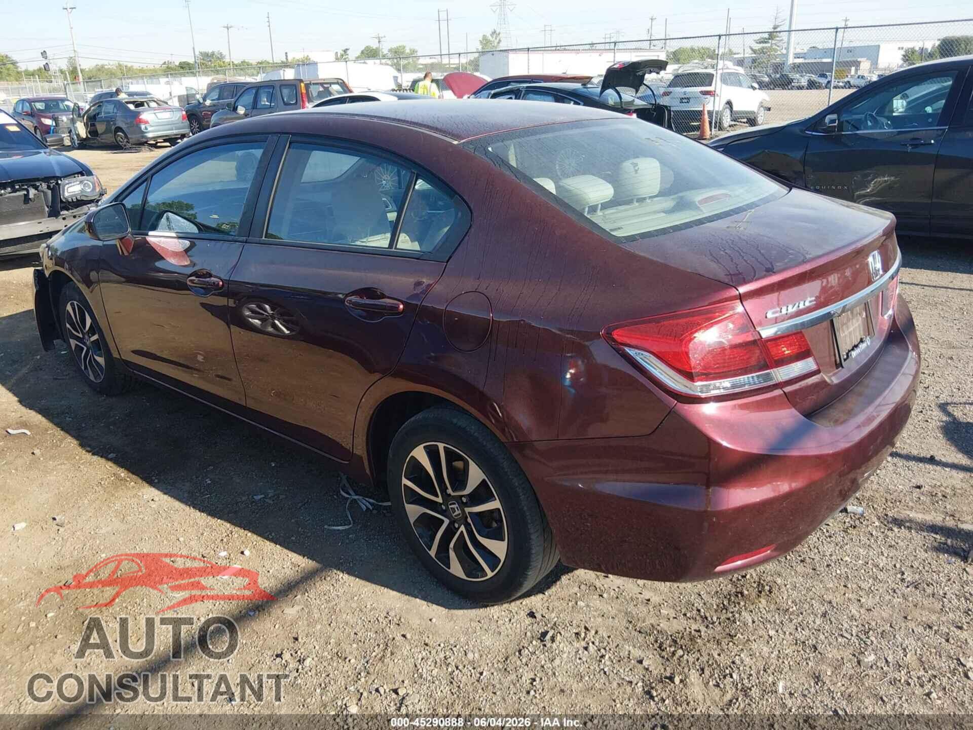 HONDA CIVIC 2014 - 19XFB2F82EE232479