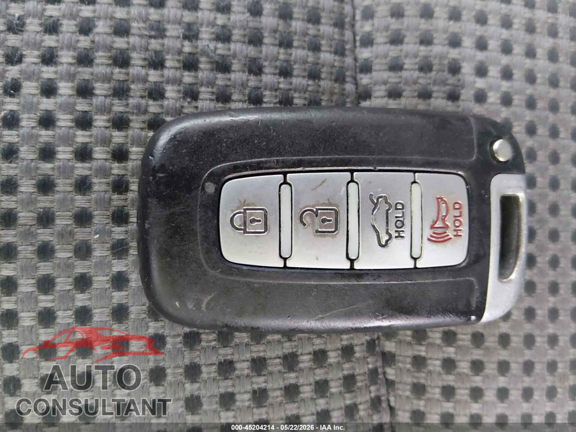HYUNDAI SONATA 2012 - 5NPEC4AC3CH461049
