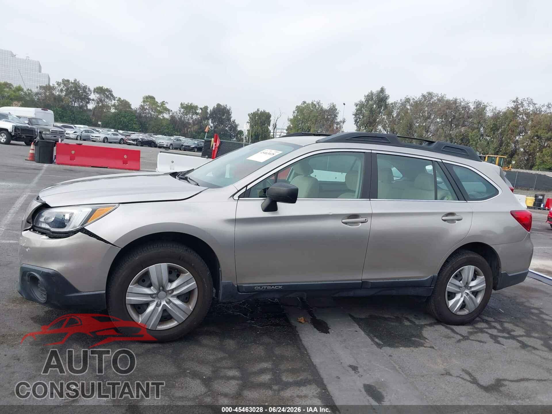 SUBARU OUTBACK 2015 - 4S4BSAAC6F3202149