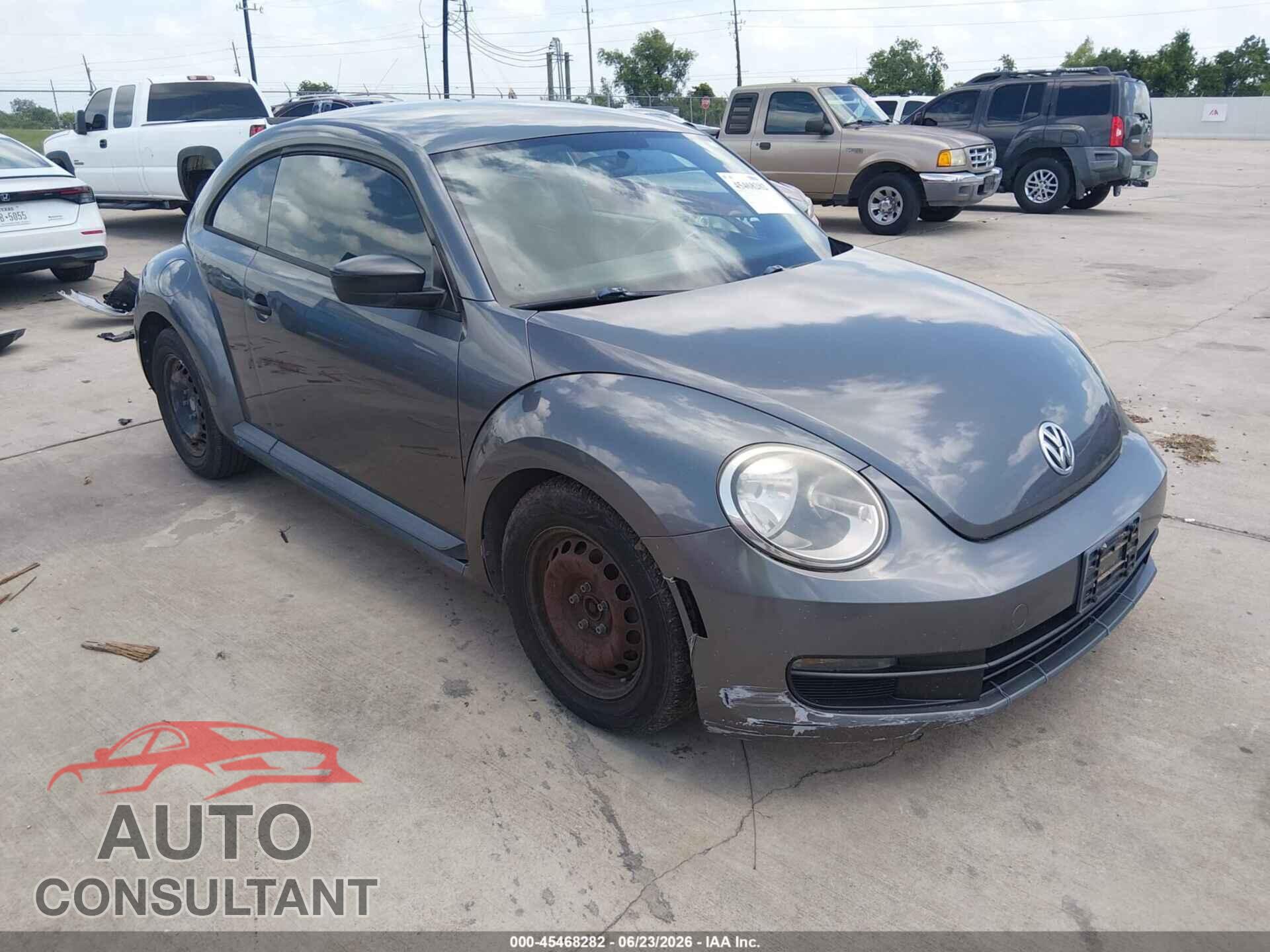 VOLKSWAGEN BEETLE 2013 - 3VWFP7AT7DM644652