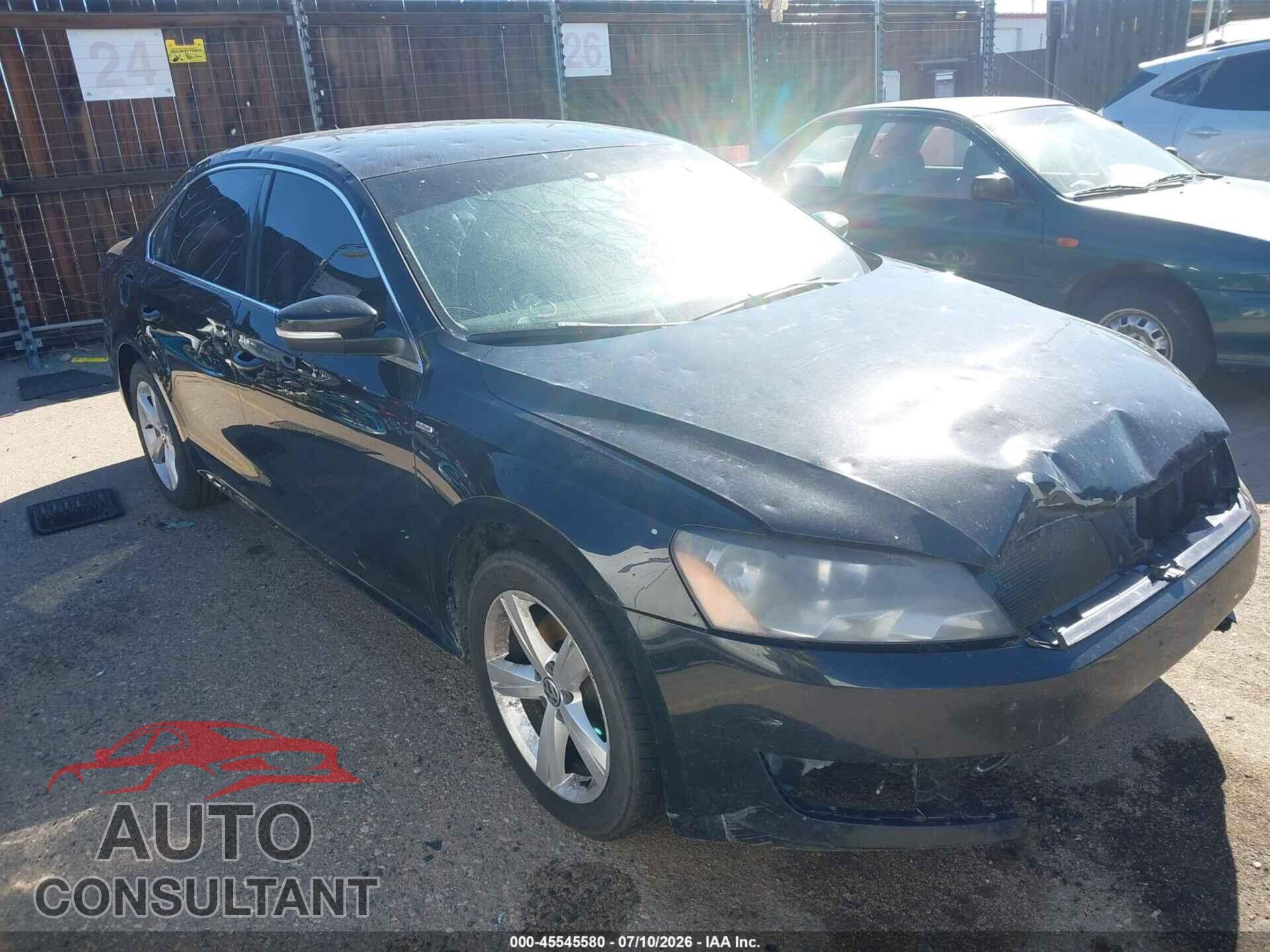VOLKSWAGEN PASSAT 2014 - 1VWAT7A34EC044759