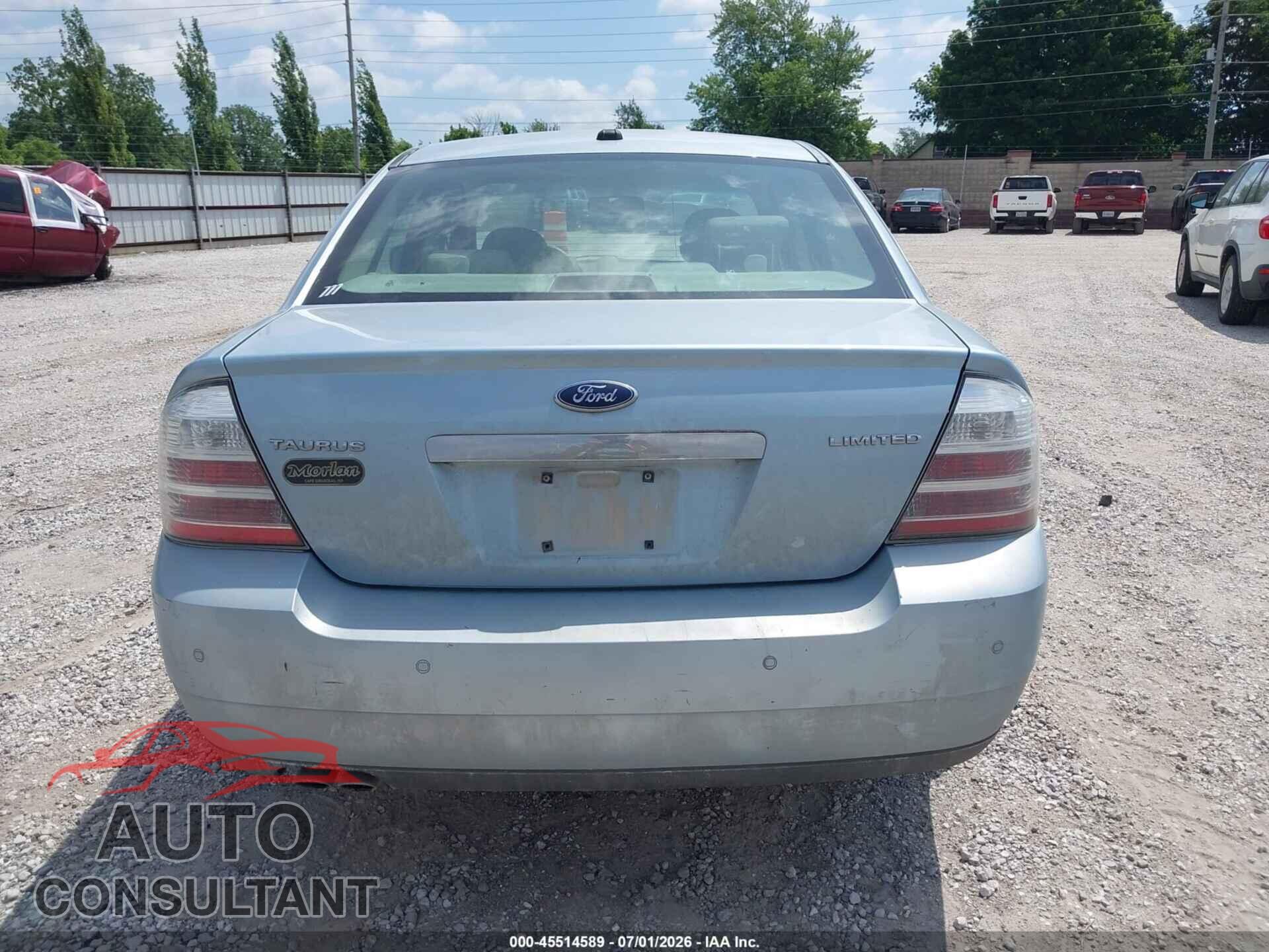 FORD TAURUS 2009 - 1FAHP25W29G103132