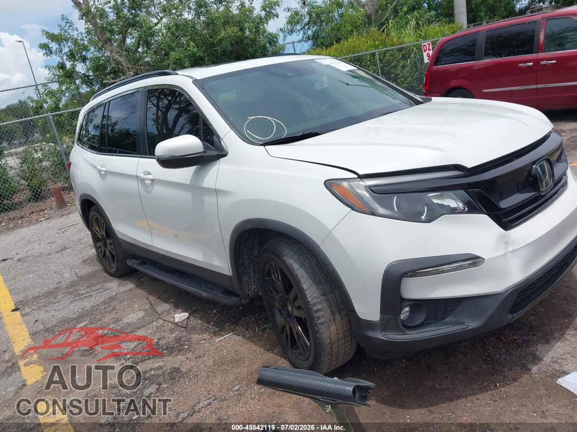 HONDA PILOT 2021 - 5FNYF5H23MB041766