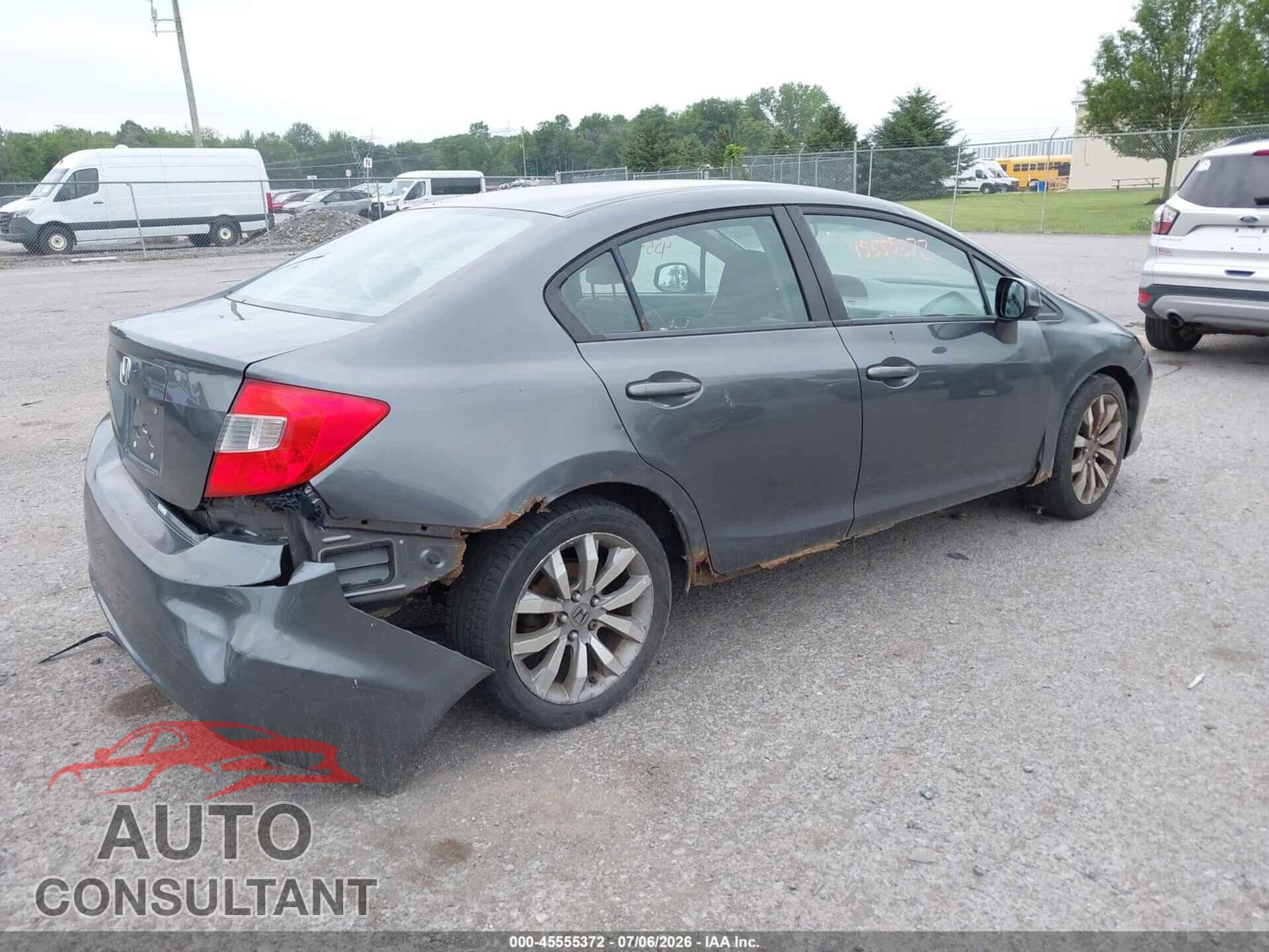 HONDA CIVIC 2012 - 2HGFB2F8XCH311465