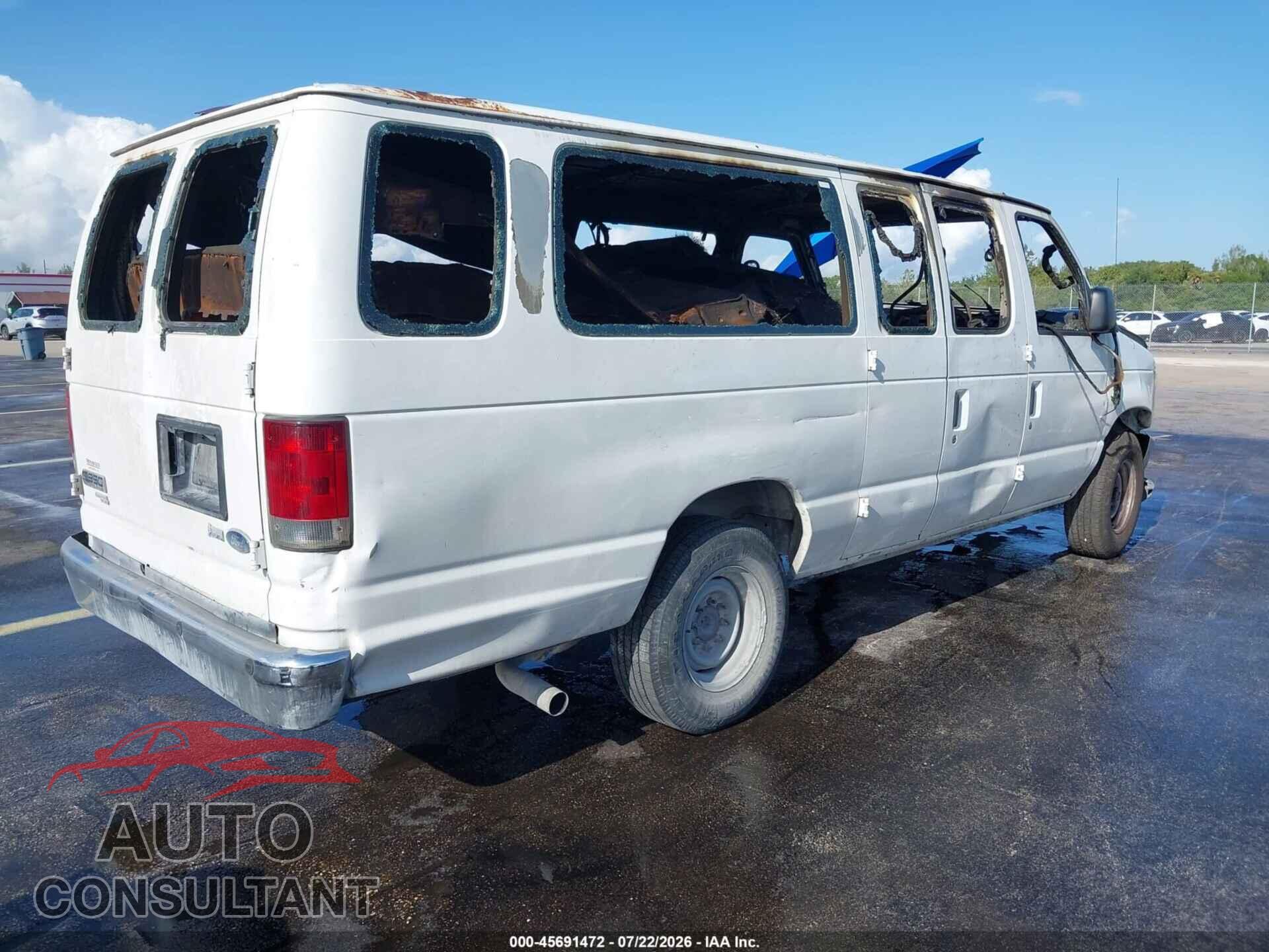 FORD E-350 SUPER DUTY 2013 - 1FBSS3BL7DDA24682