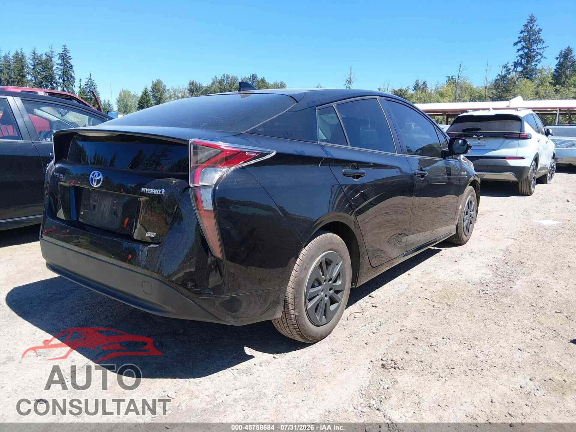 TOYOTA PRIUS 2016 - JTDKARFU6G3023862