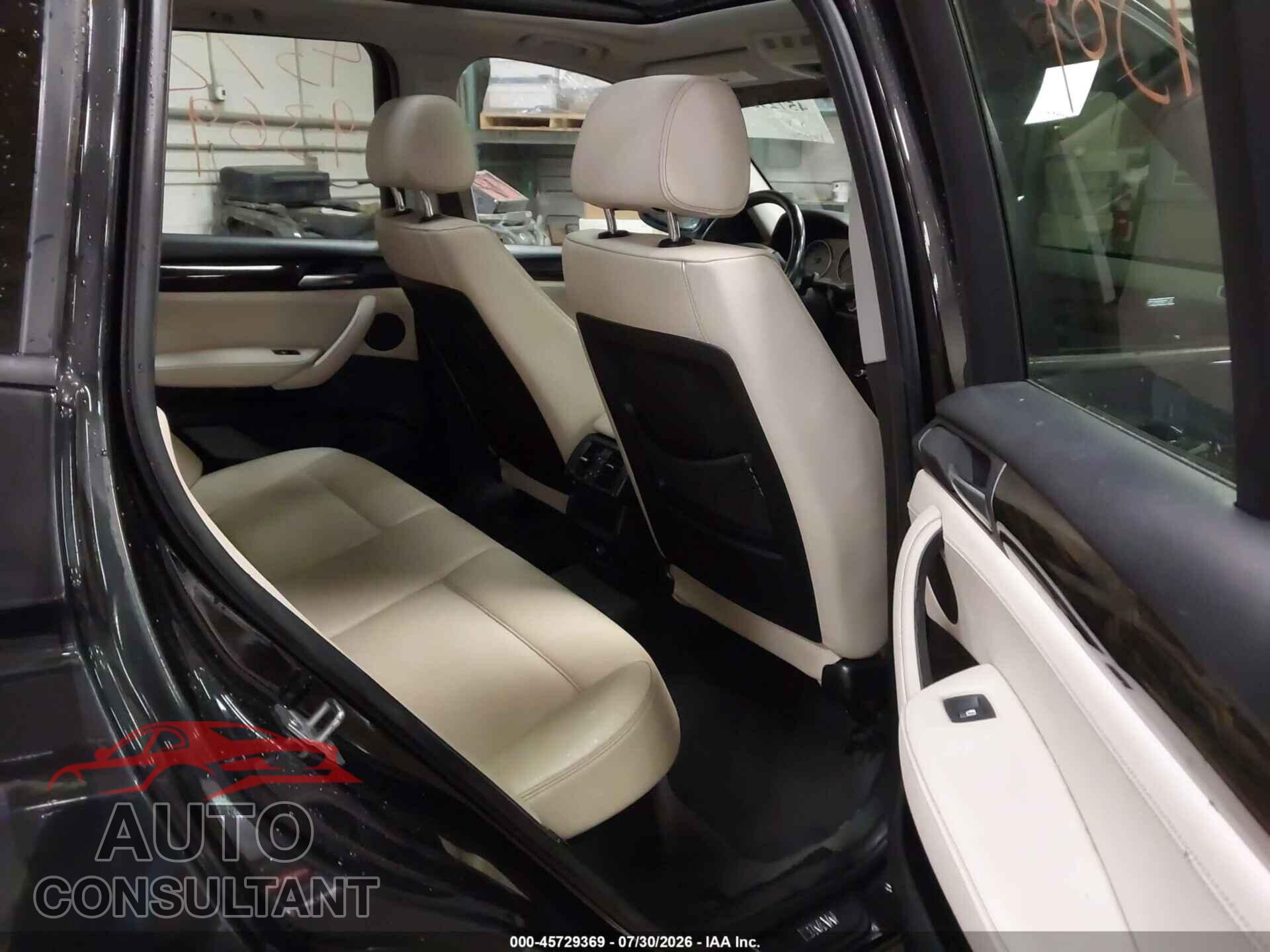BMW X3 2014 - 5UXWX9C5XE0D39830