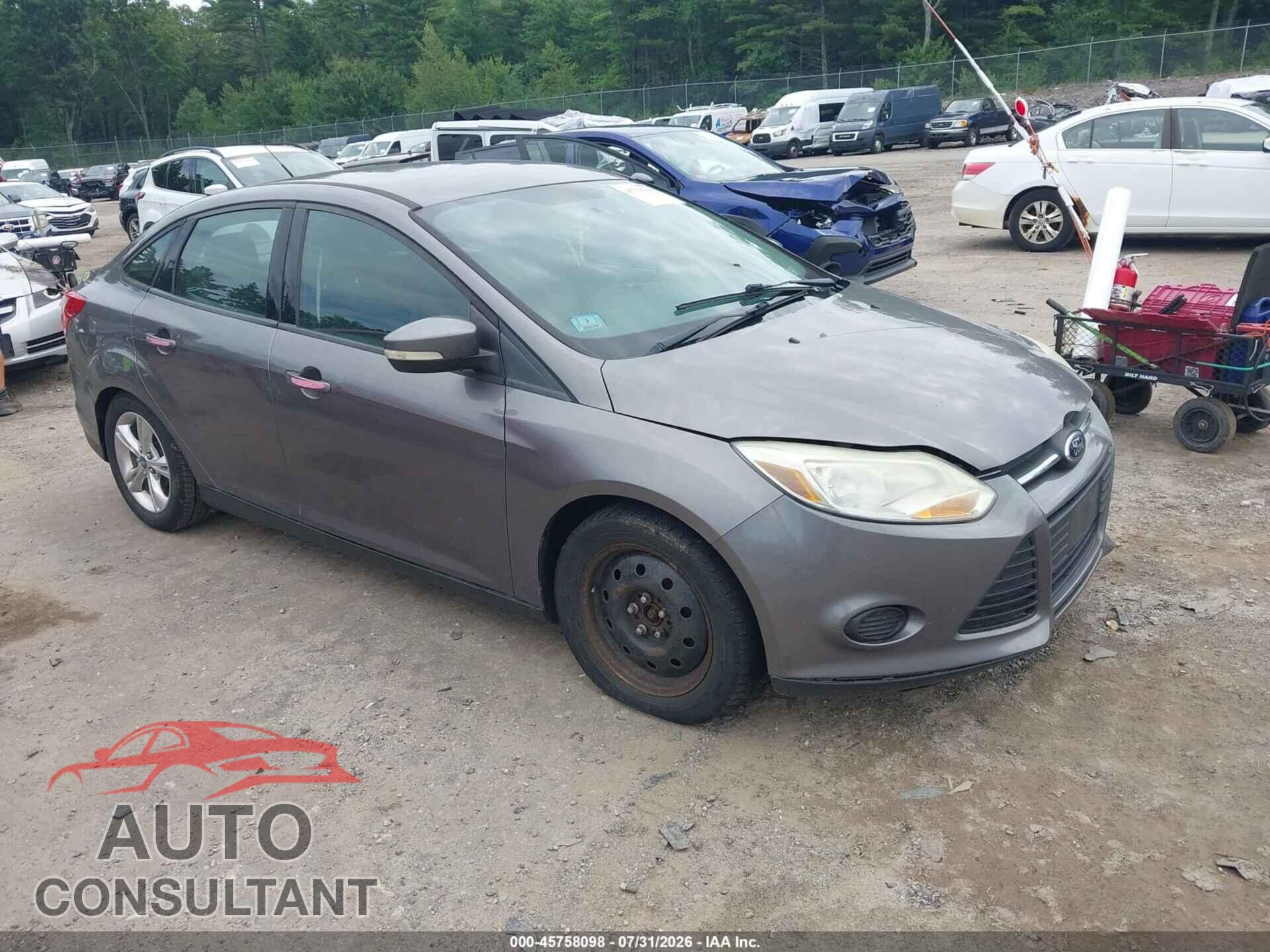 FORD FOCUS 2014 - 1FADP3F20EL250793