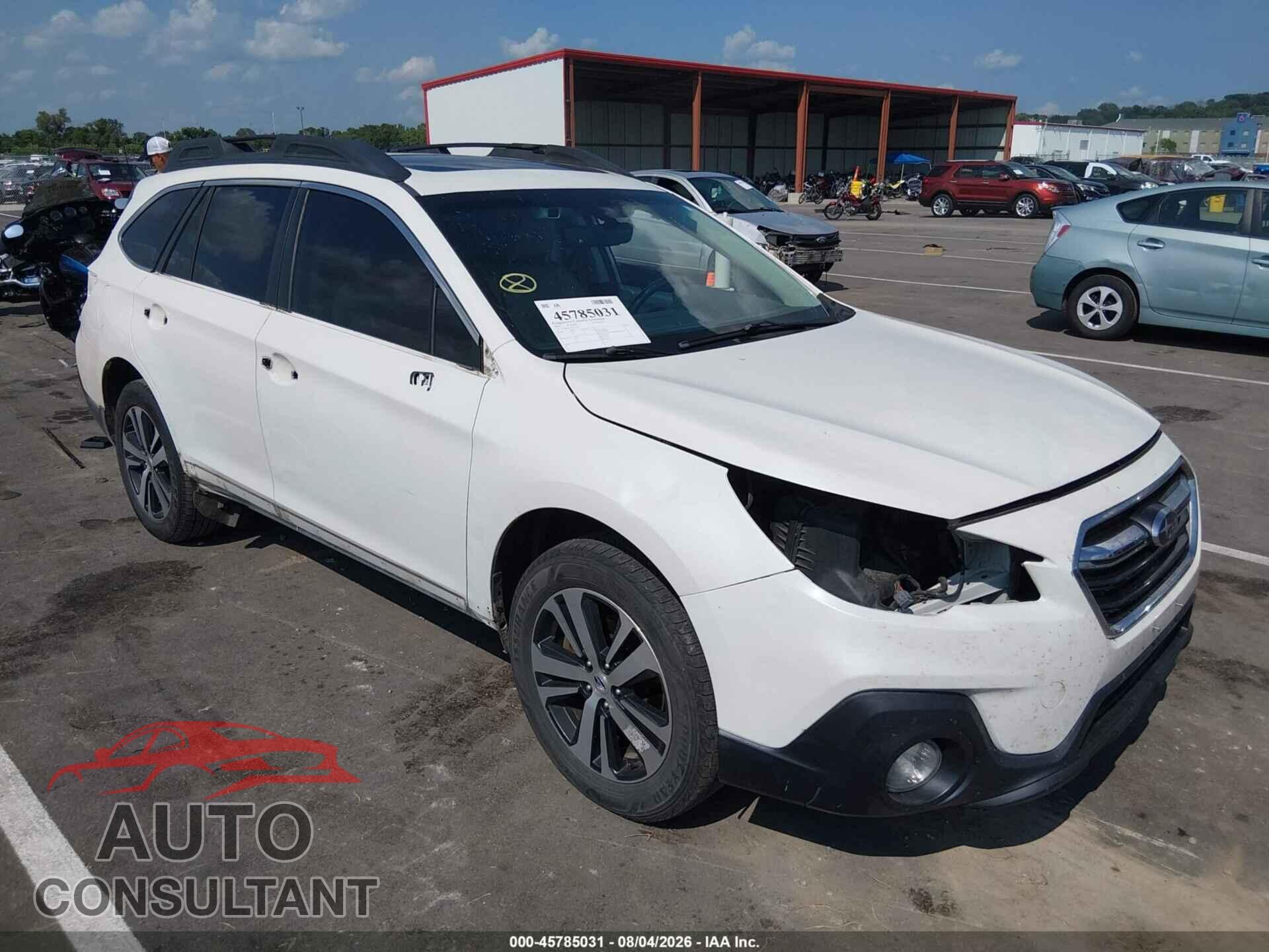 SUBARU OUTBACK 2018 - 4S4BSANC5J3311575