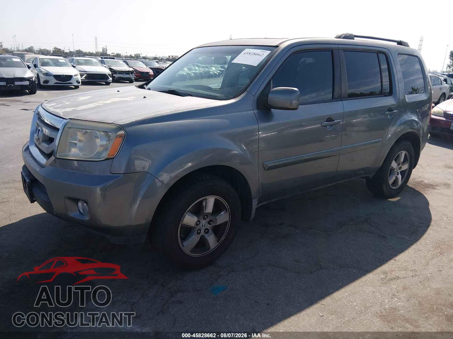 HONDA PILOT 2009 - 5FNYF38679B016514