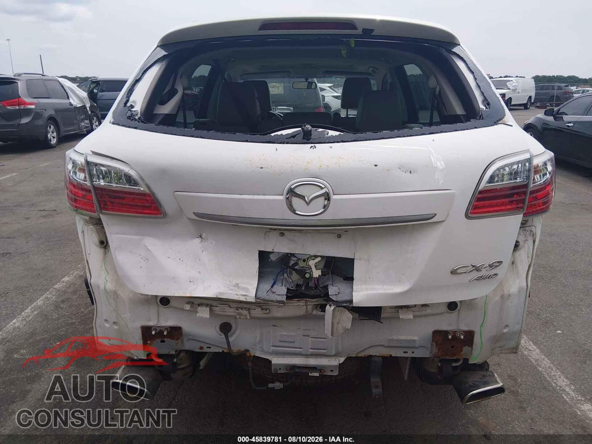 MAZDA CX-9 2012 - JM3TB3CV7C0358319
