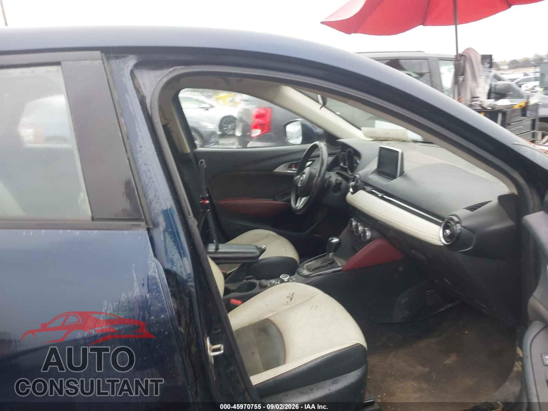 MAZDA CX-3 2016 - JM1DKBD72G0110539