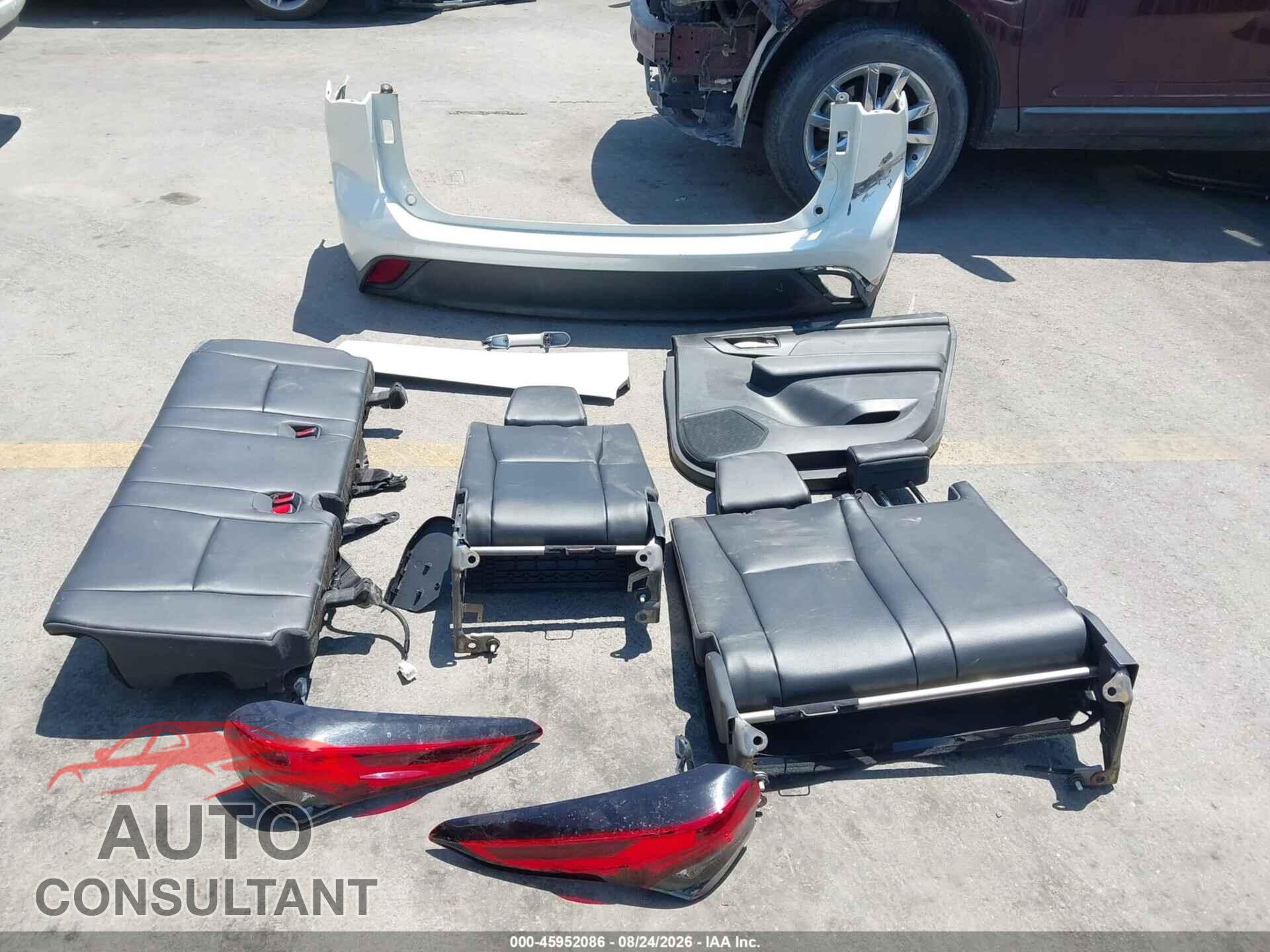 TOYOTA HIGHLANDER 2021 - 5TDGZRAH3MS032862
