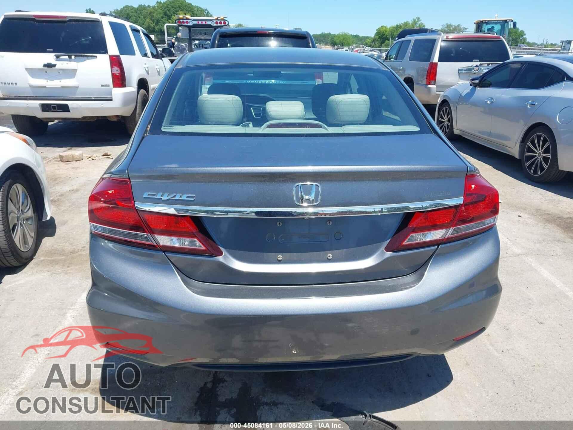 HONDA CIVIC 2013 - 19XFB2F58DE032694