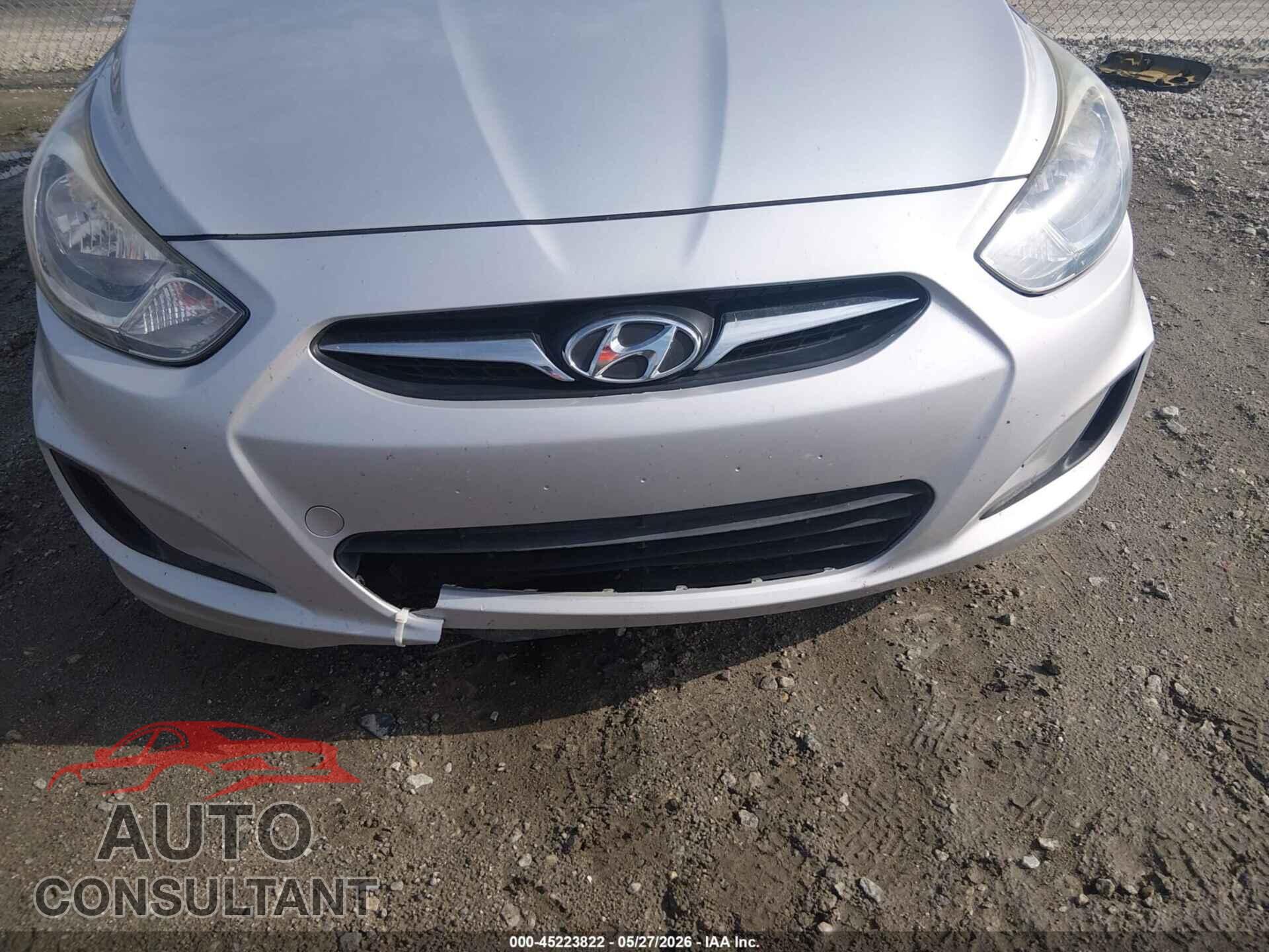 HYUNDAI ACCENT 2013 - KMHCT5AE3DU080206