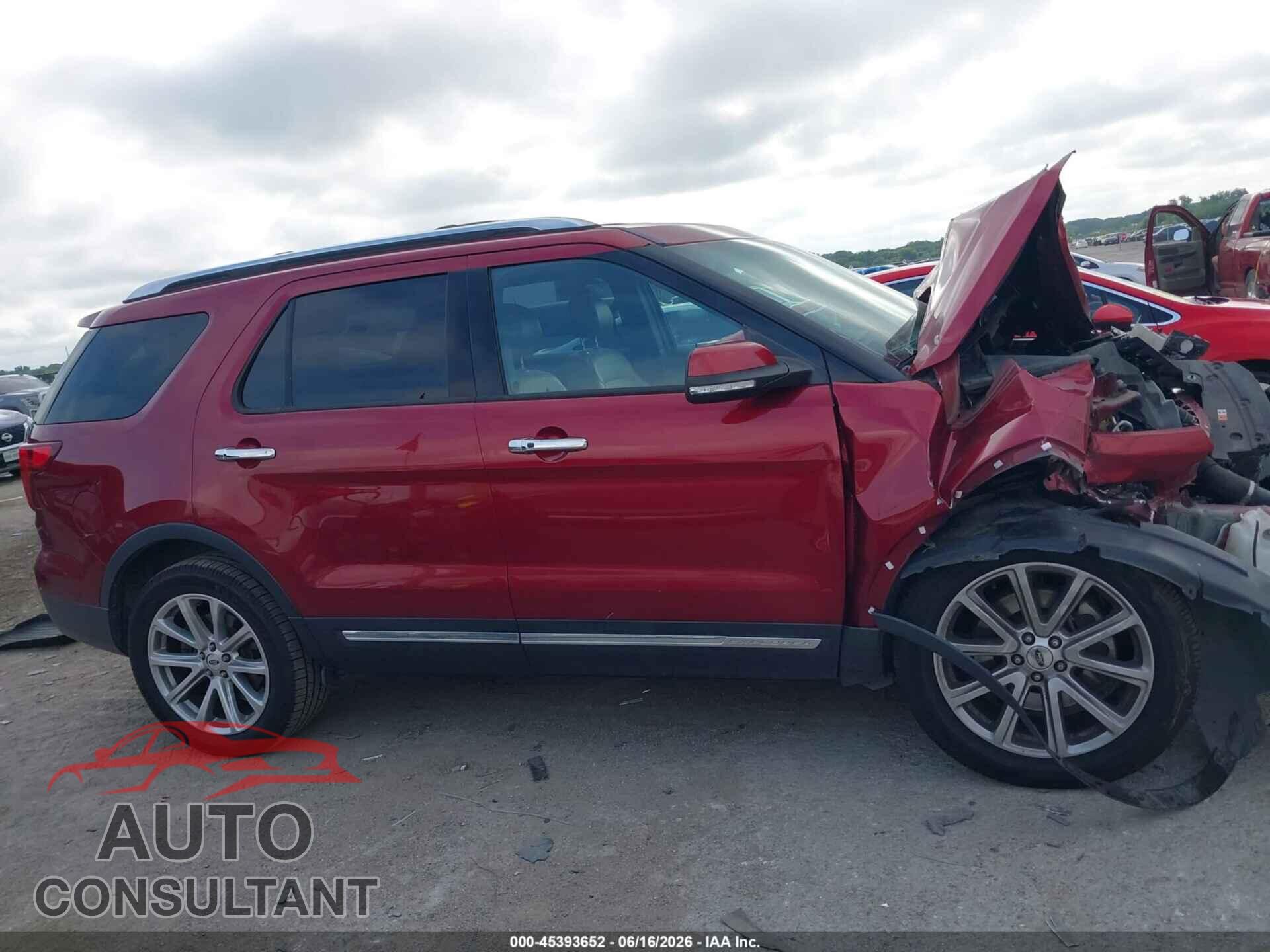FORD EXPLORER 2017 - 1FM5K7FH9HGA21904