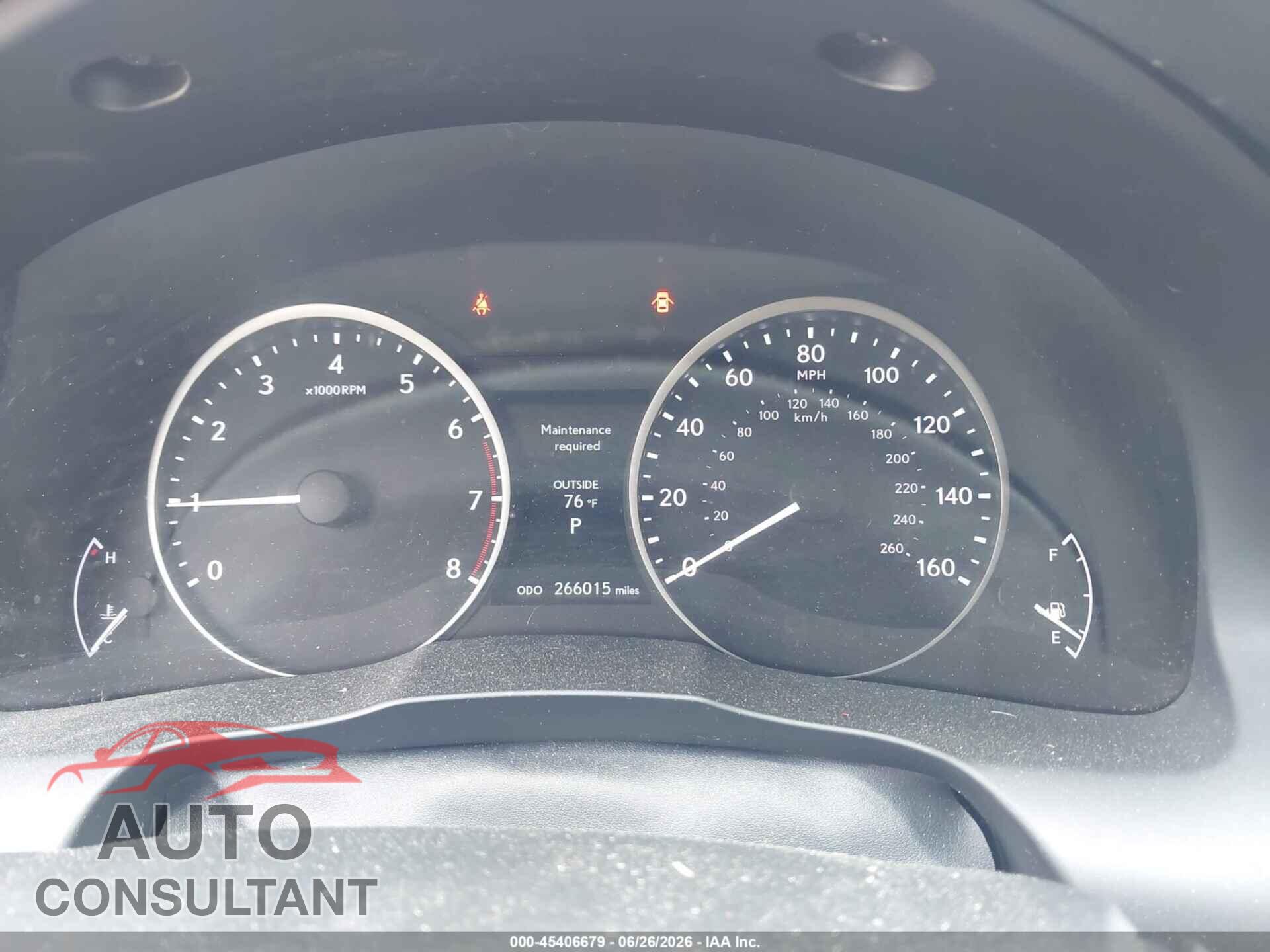 LEXUS ES 350 2014 - JTHBK1GG7E2147714