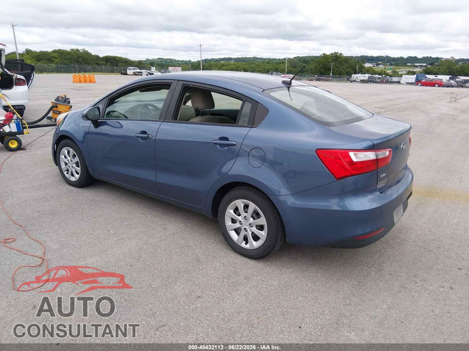 KIA RIO 2016 - KNADM4A35G6641932