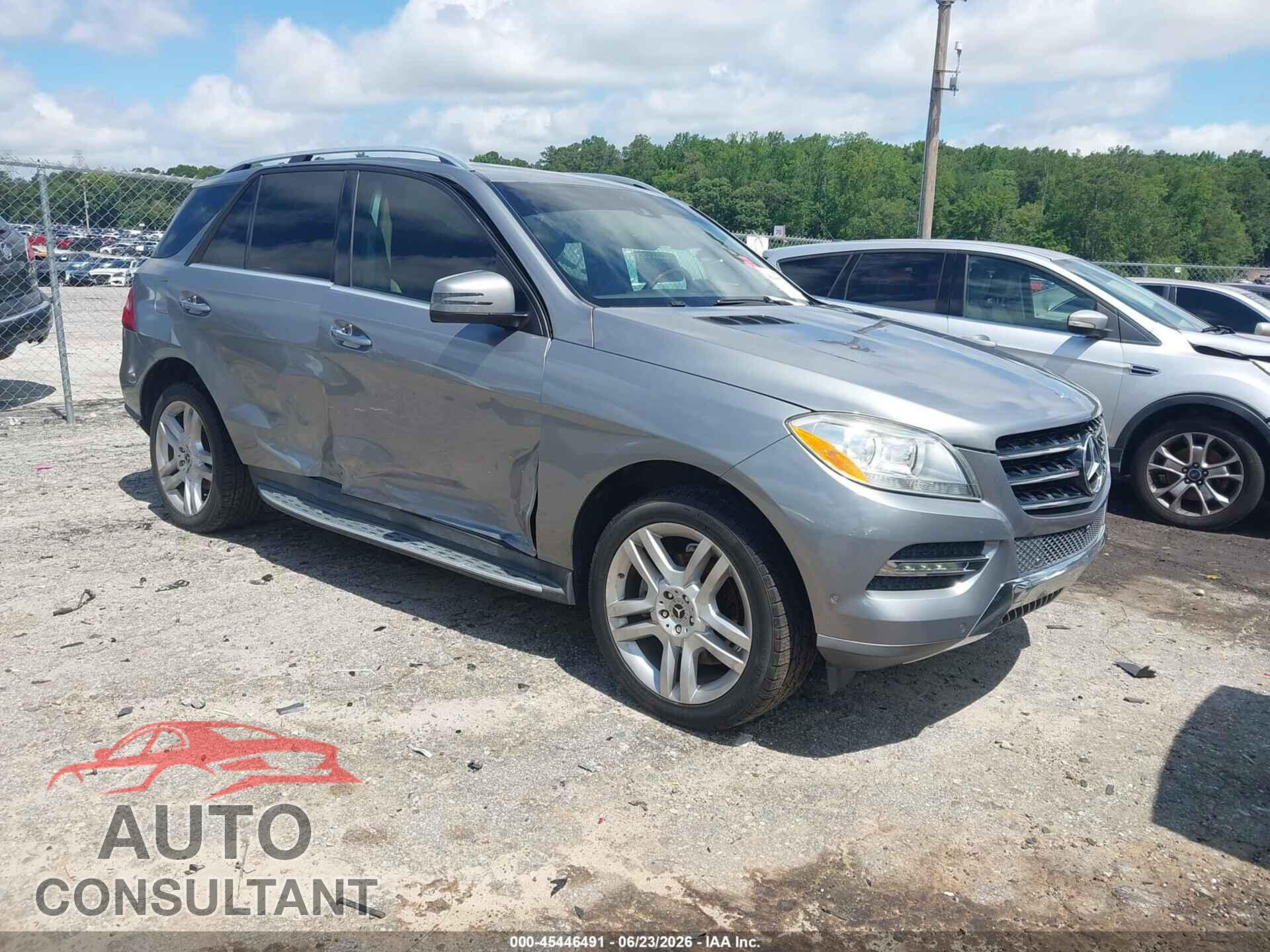 MERCEDES-BENZ ML 350 2015 - 4JGDA5JB8FA593648
