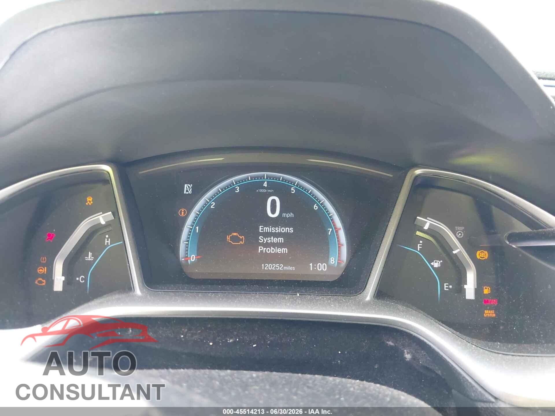 HONDA CIVIC 2017 - 19XFC2F73HE222455