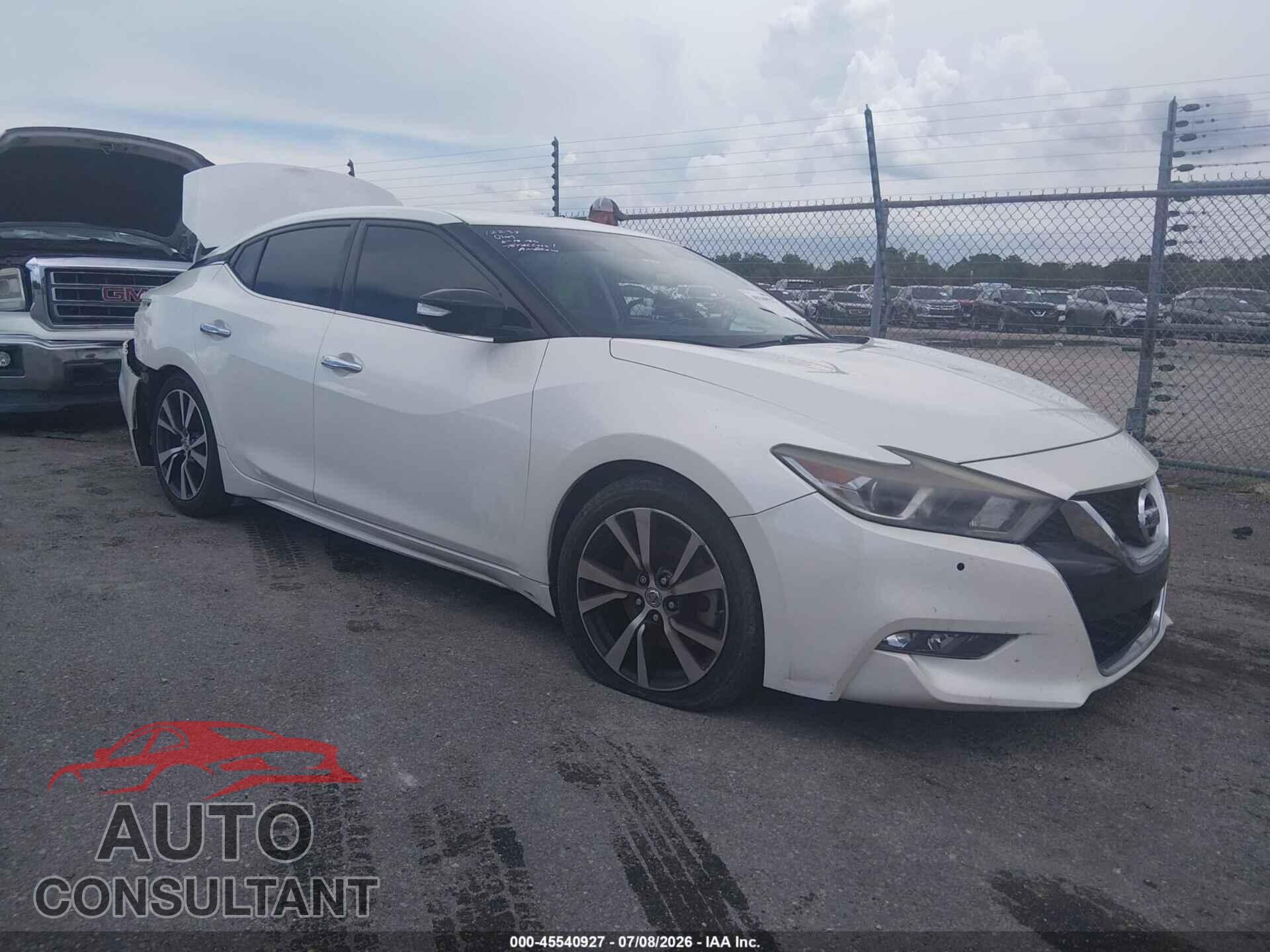 NISSAN MAXIMA 2017 - 1N4AA6AP1HC415750