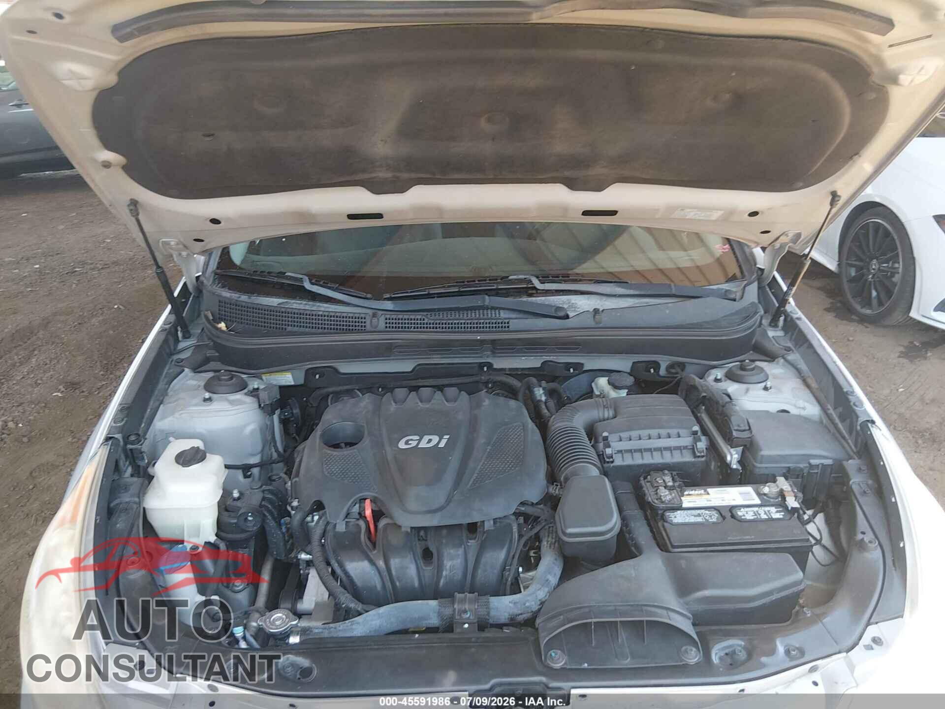 HYUNDAI SONATA 2013 - 5NPEB4AC3DH722281