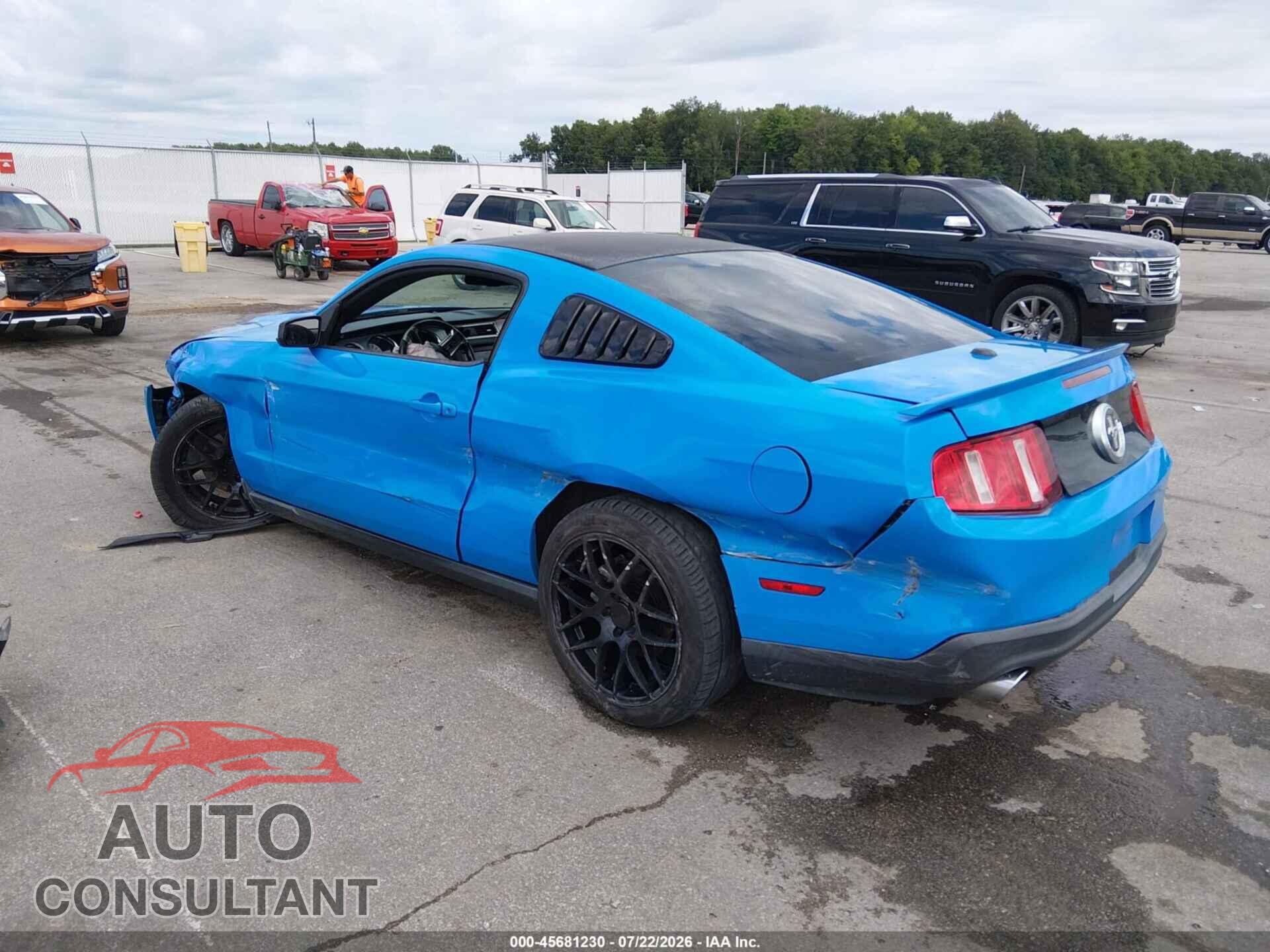 FORD MUSTANG 2011 - 1ZVBP8AM4B5120472