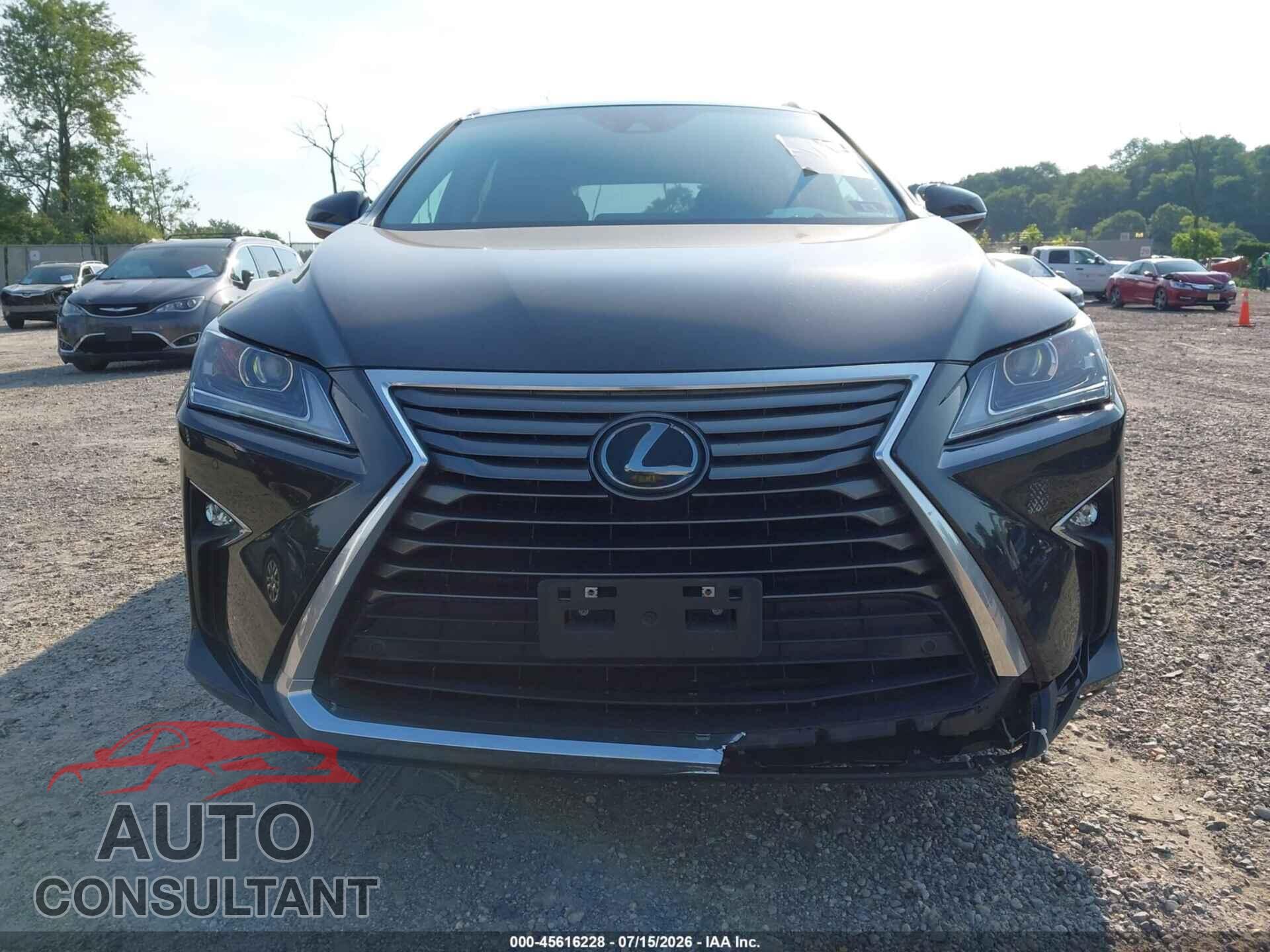 LEXUS RX 350 2019 - 2T2BZMCA7KC200128