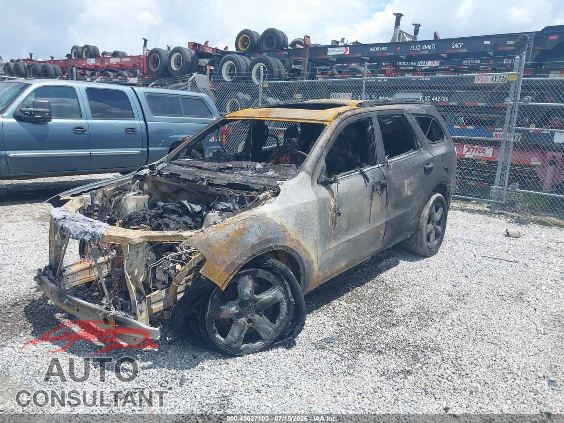 DODGE DURANGO 2013 - 1C4RDHEG9DC617515