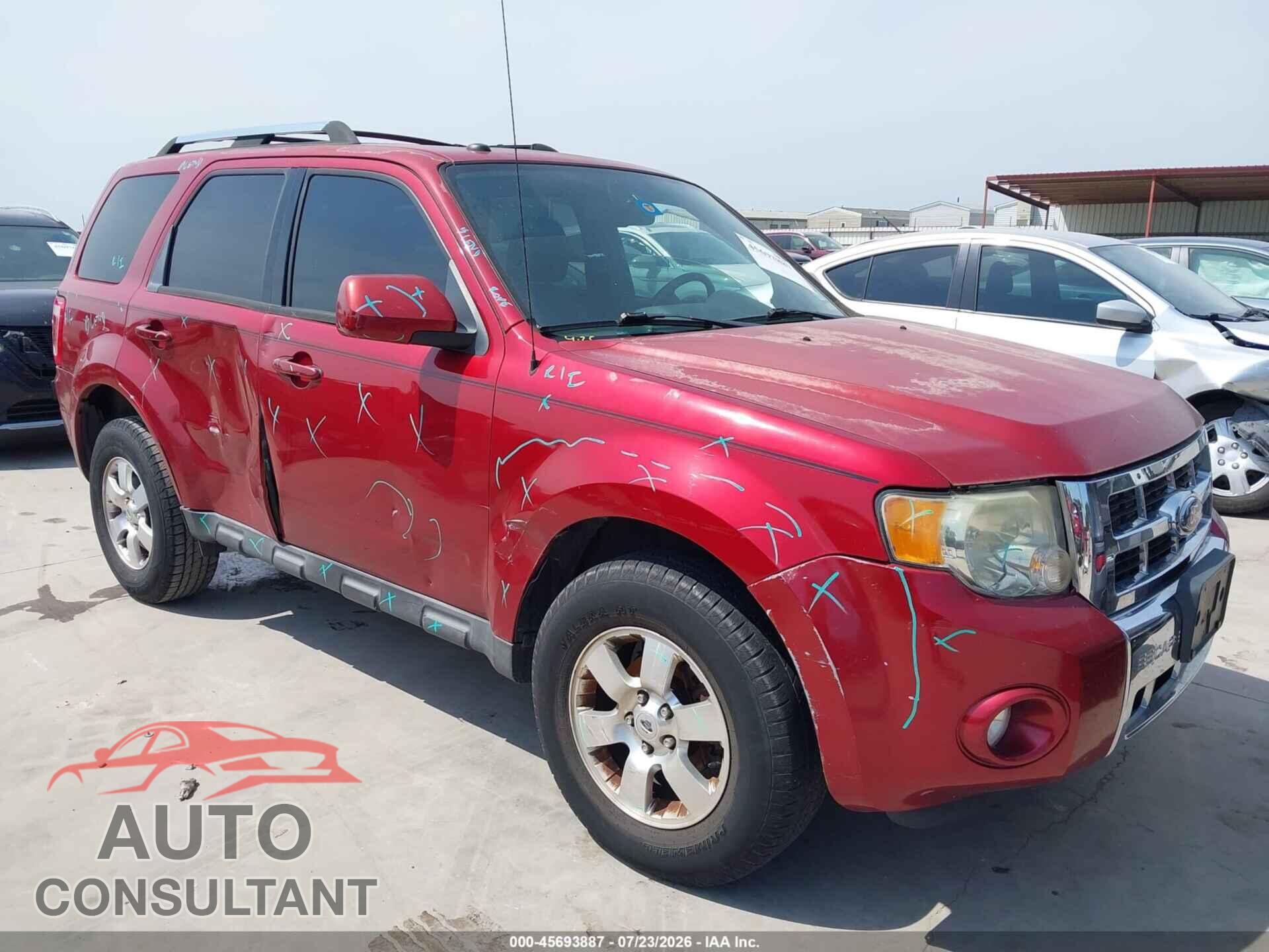 FORD ESCAPE 2012 - 1FMCU0E78CKA62192