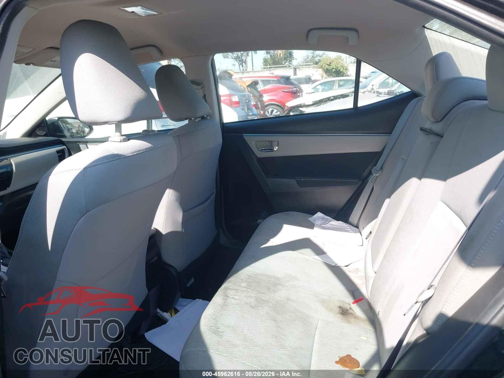 TOYOTA COROLLA 2016 - 5YFBURHEXGP383060