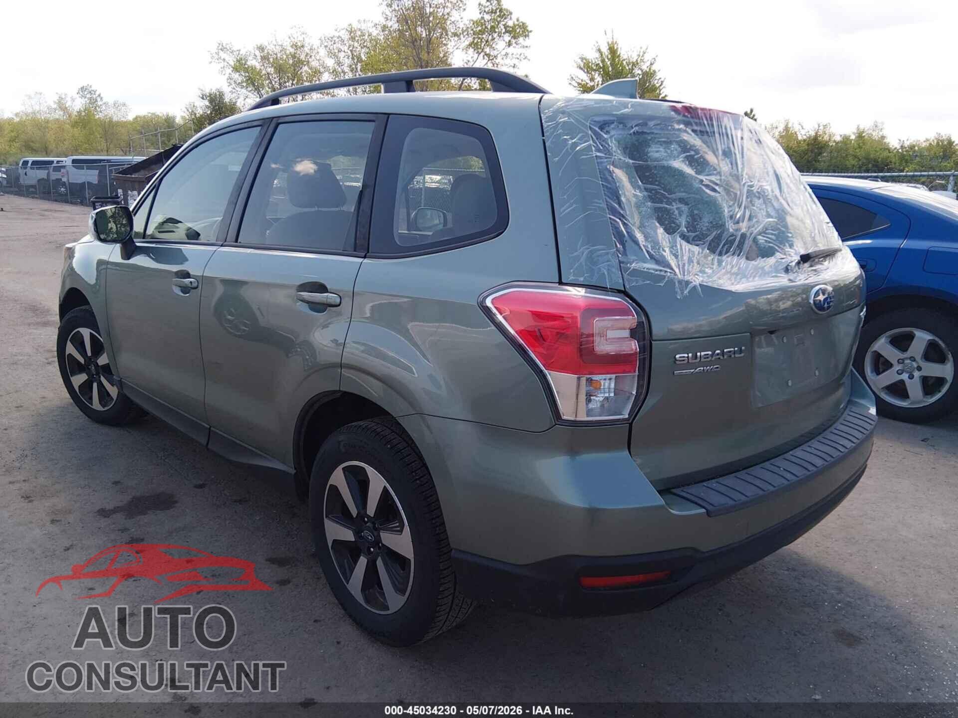 SUBARU FORESTER 2017 - JF2SJABC7HH459785