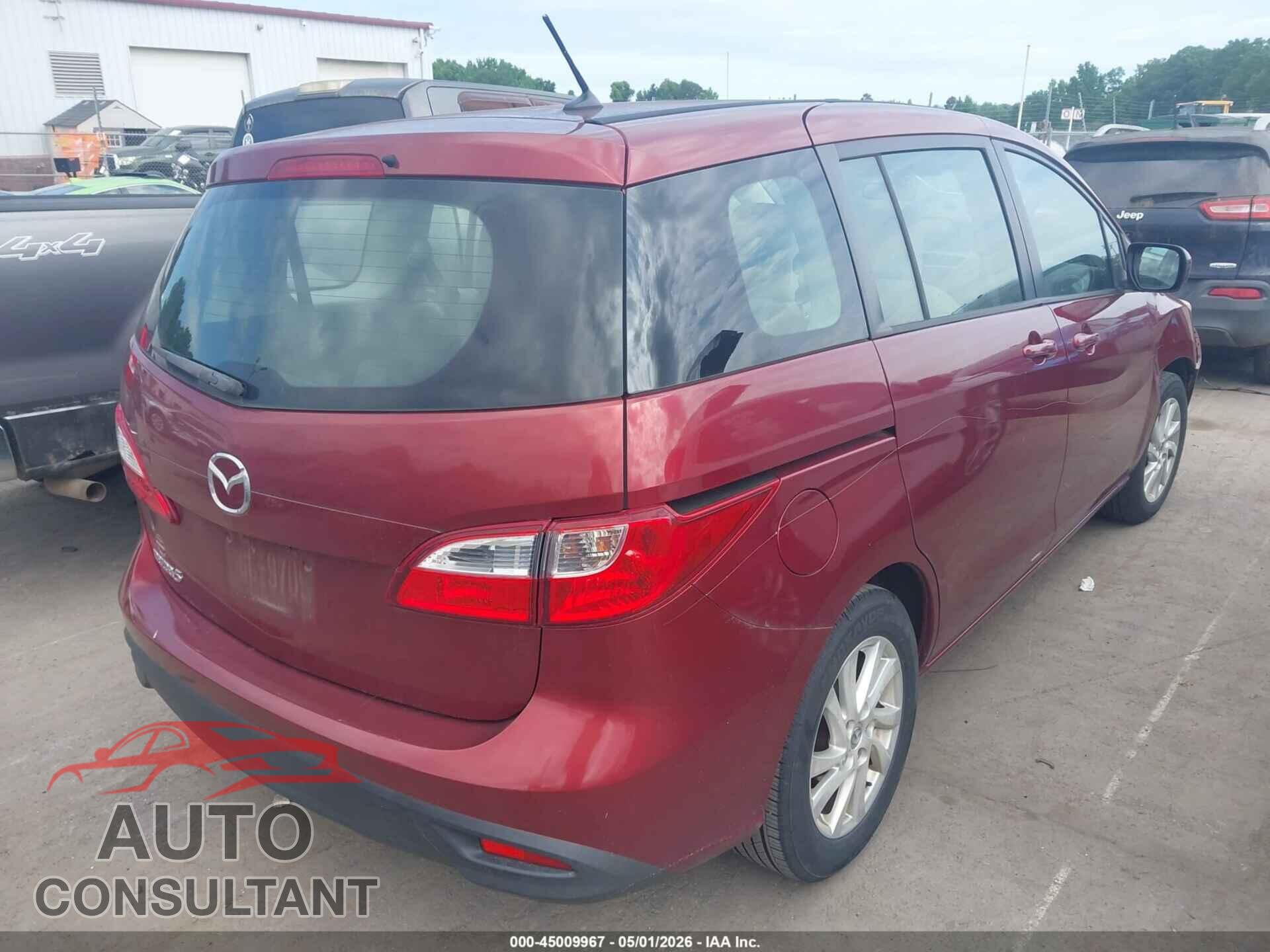 MAZDA MAZDA5 2012 - JM1CW2BL6C0141139