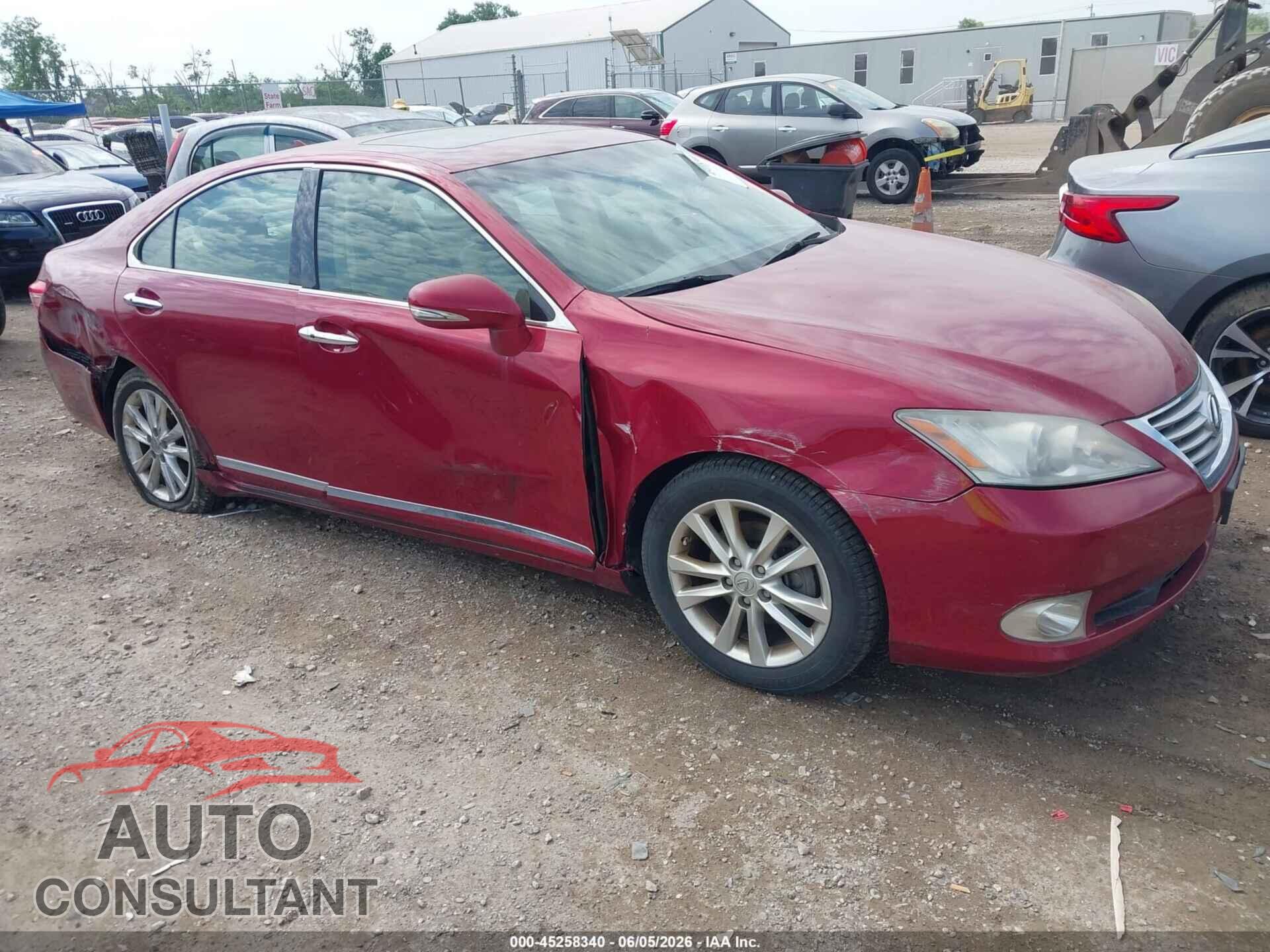 LEXUS ES 2010 - JTHBK1EG0A2410879