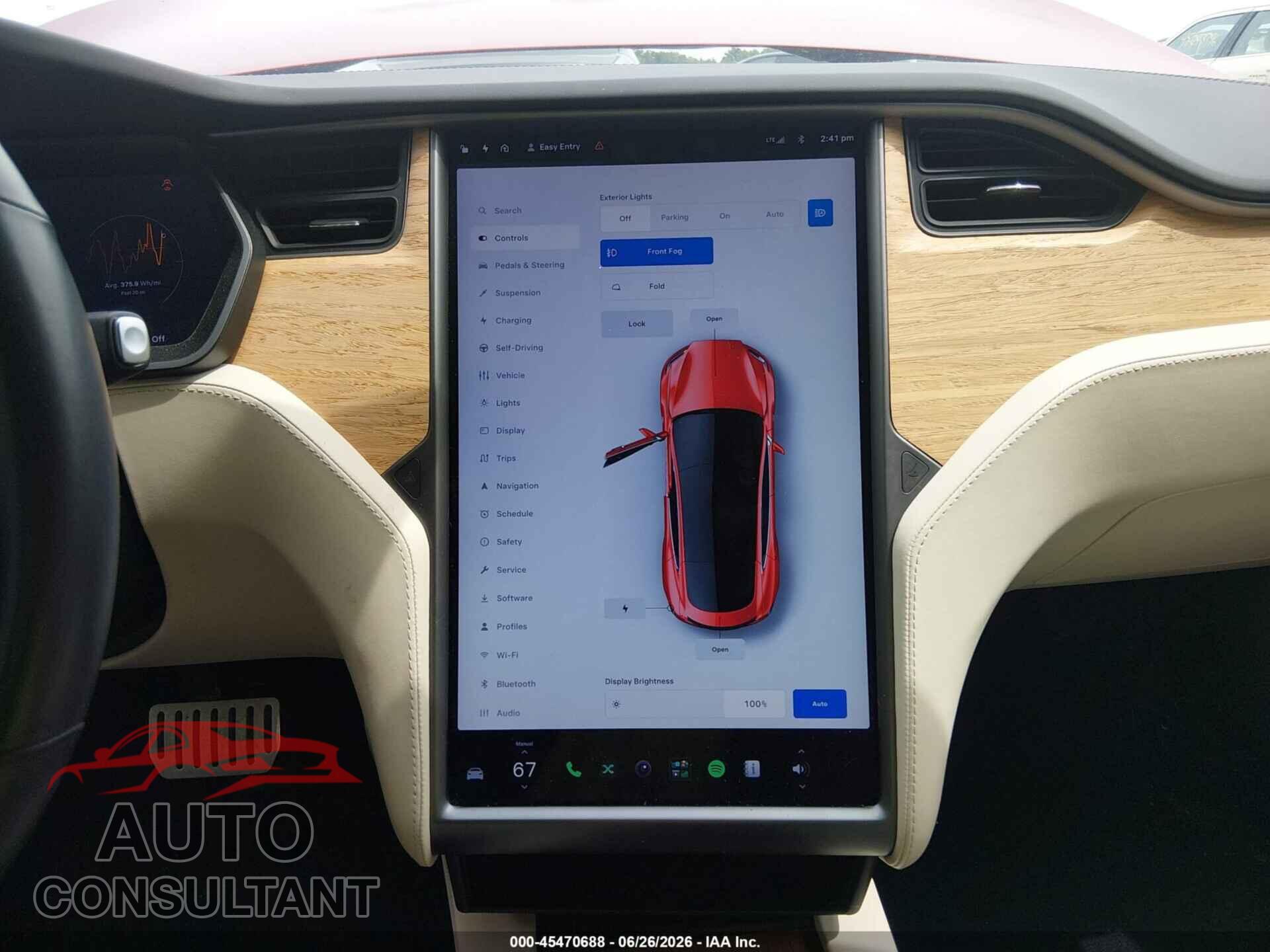 TESLA MODEL S 2020 - 5YJSA1E48LF398006