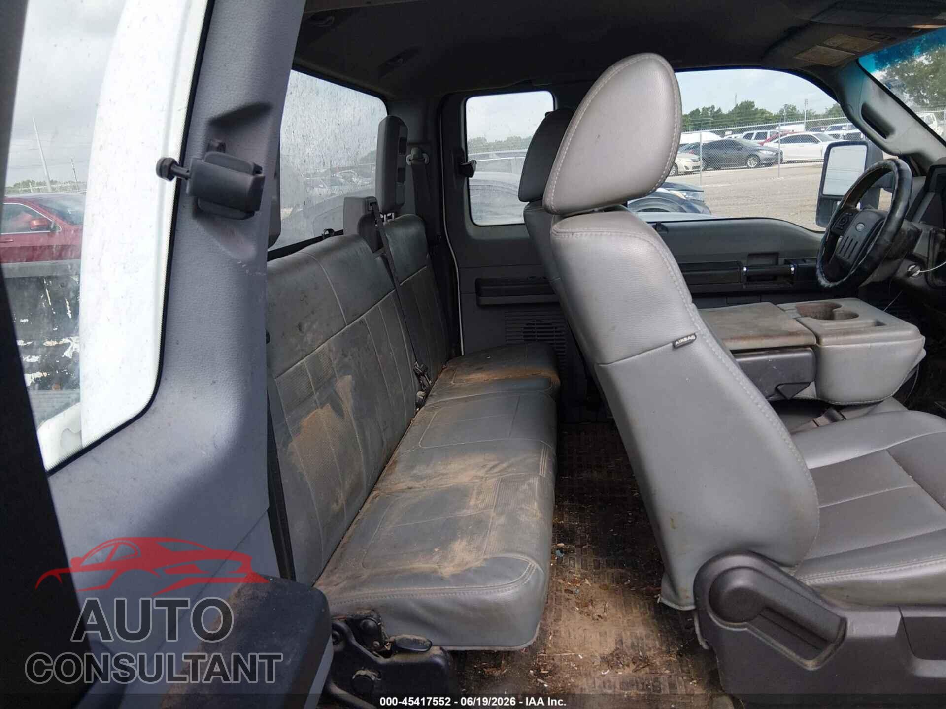 FORD SUPER DUTY F-250 SRW 2012 - 1FT7X2A64CEA49492
