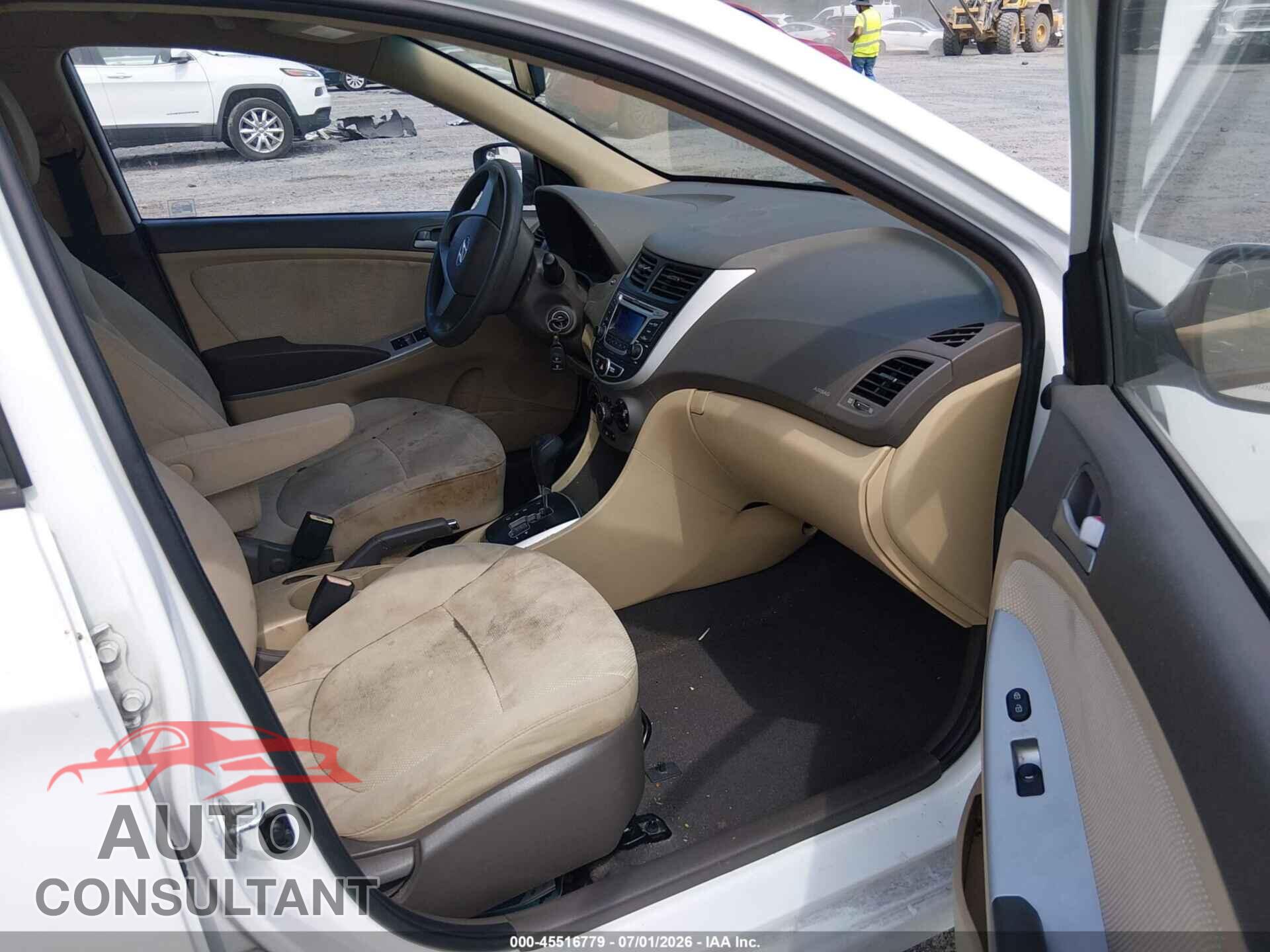HYUNDAI ACCENT 2014 - KMHCT4AE3EU757086