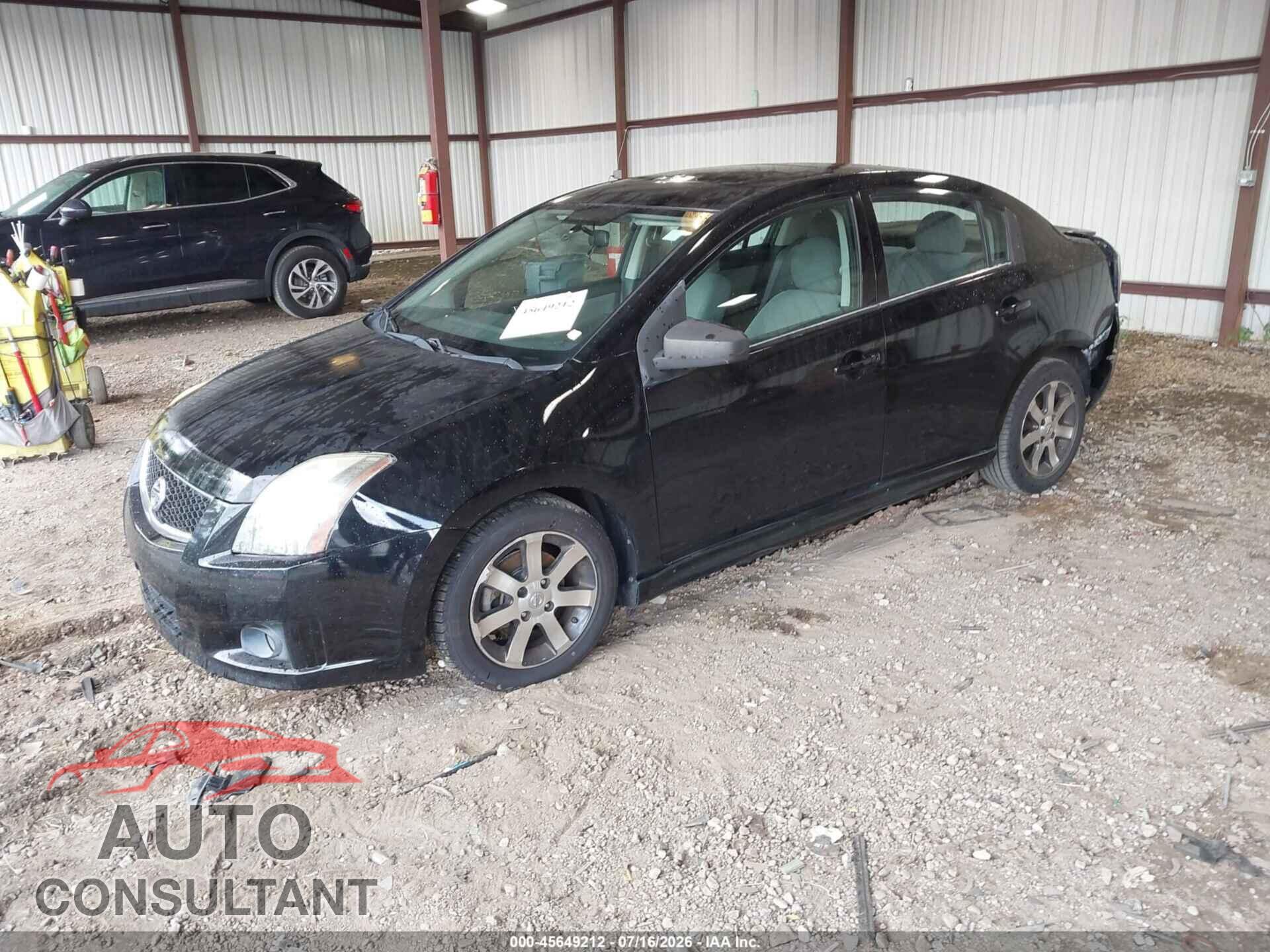 NISSAN SENTRA 2012 - 3N1AB6AP7CL763091